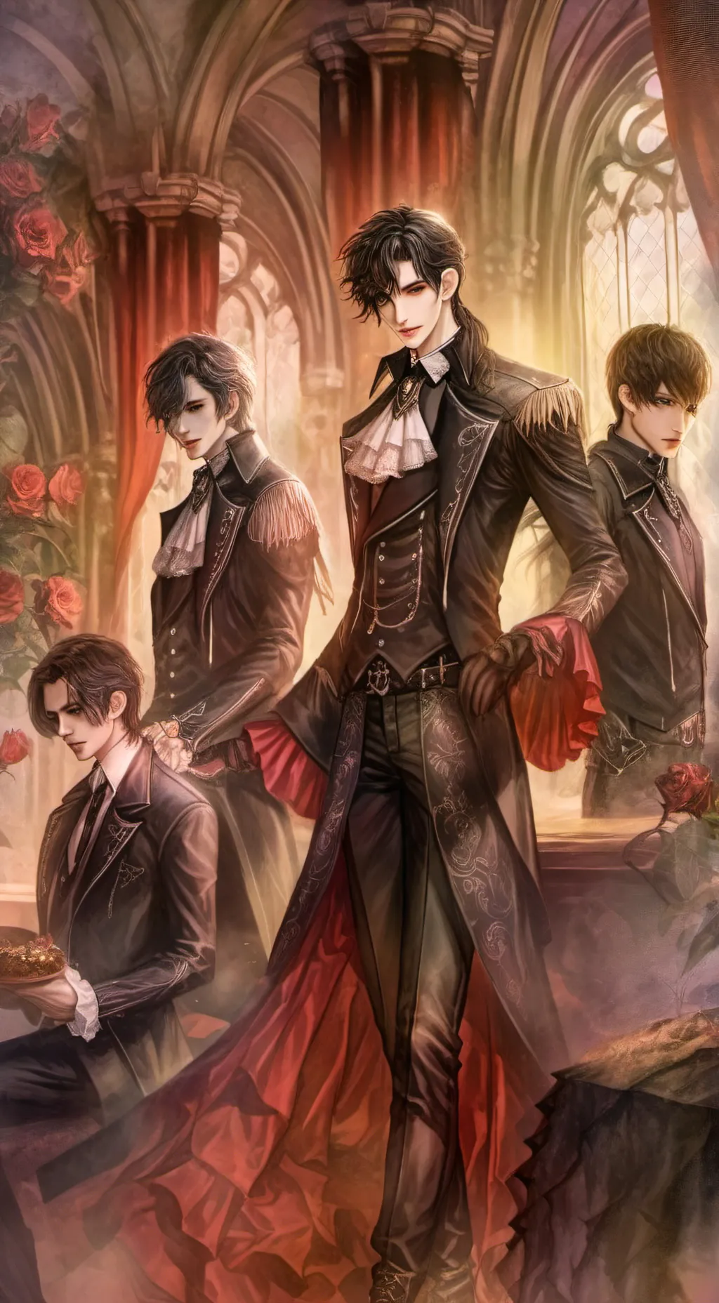 ai character: BTS background