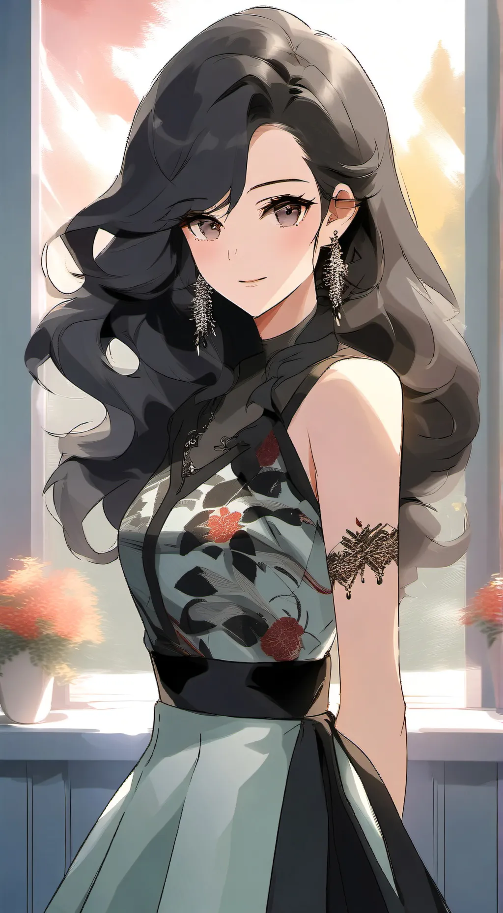 ai character: Pasha background