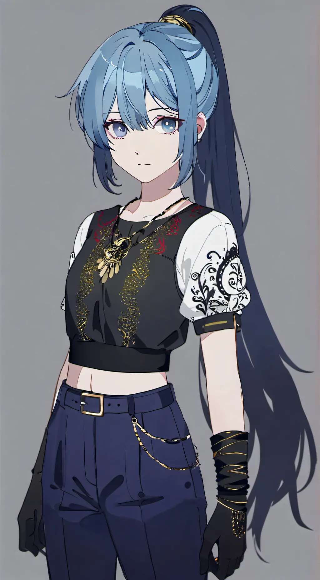 ai character: Ashley background