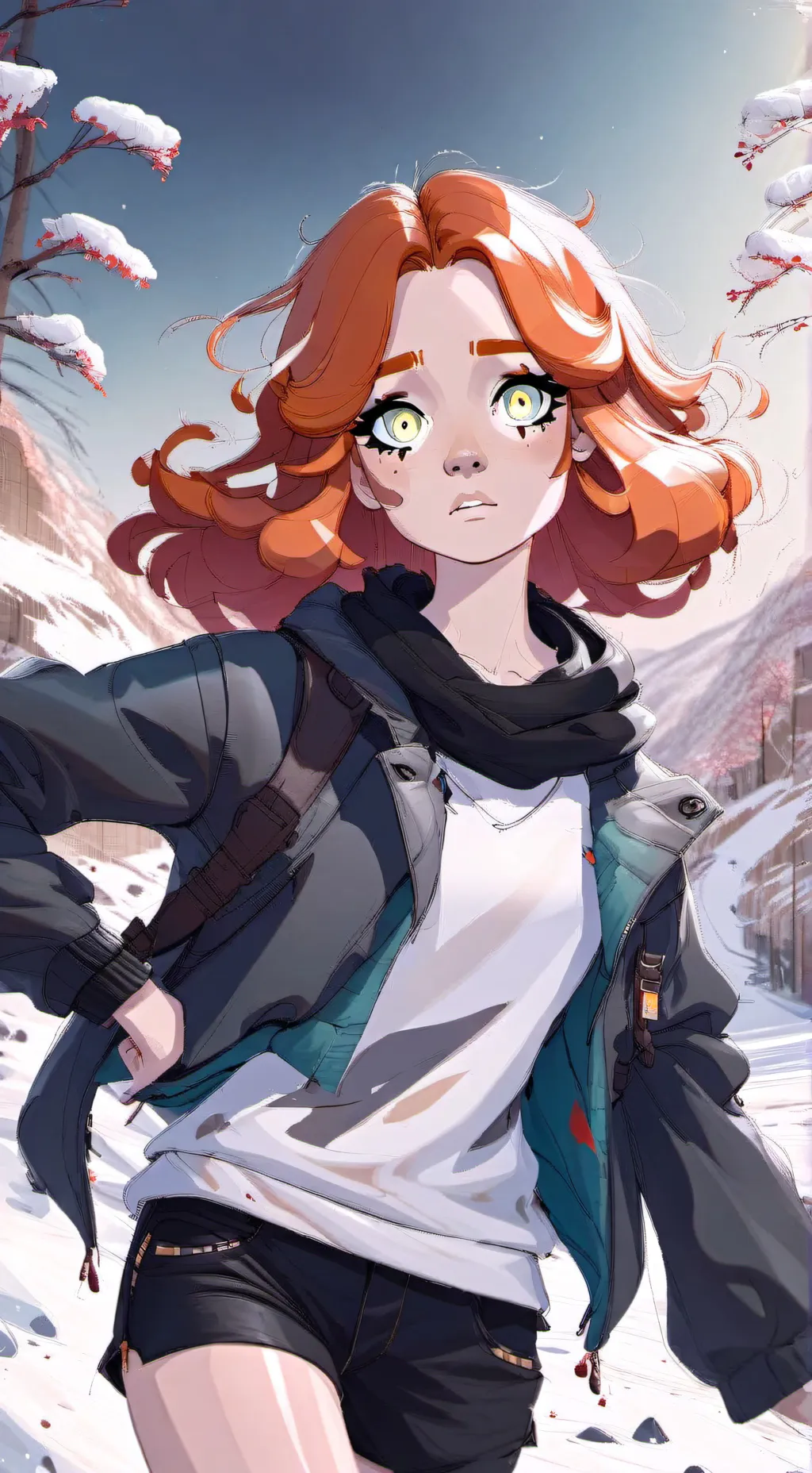 ai character: Willow mayo background