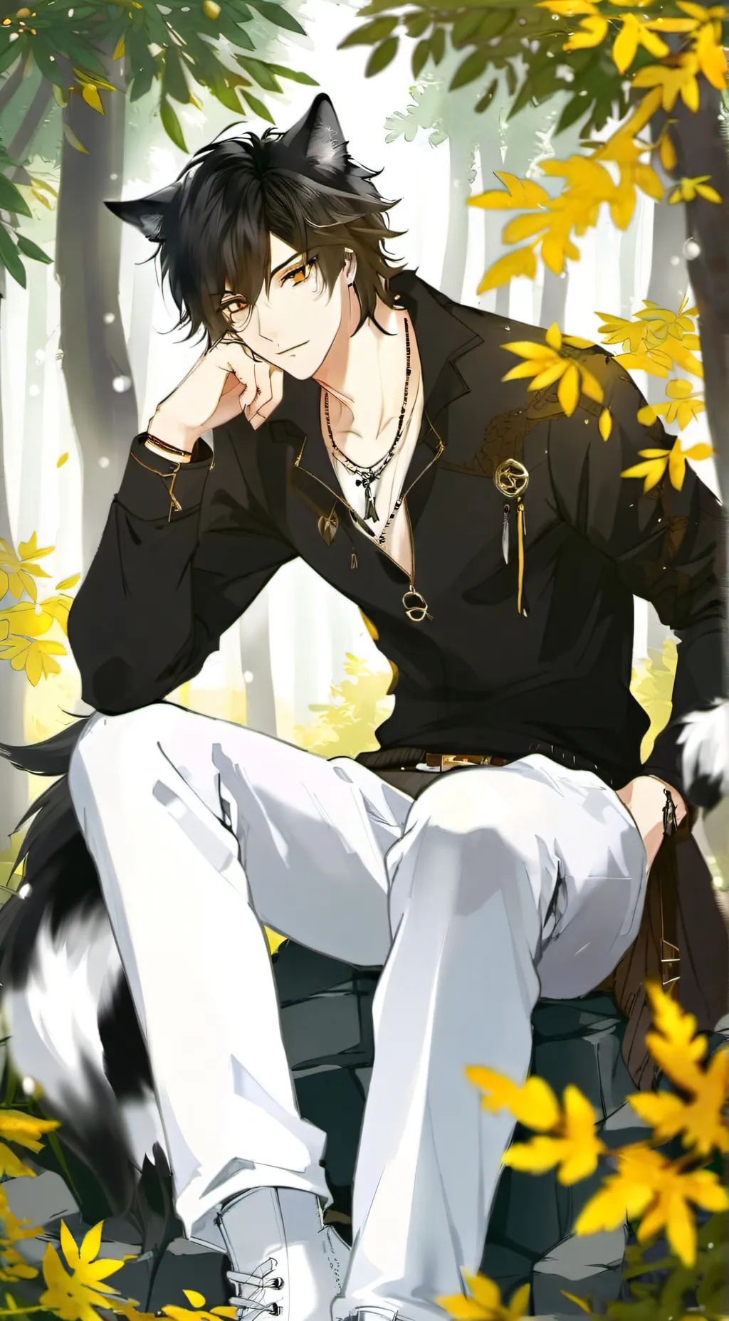 ai character: Kieran background