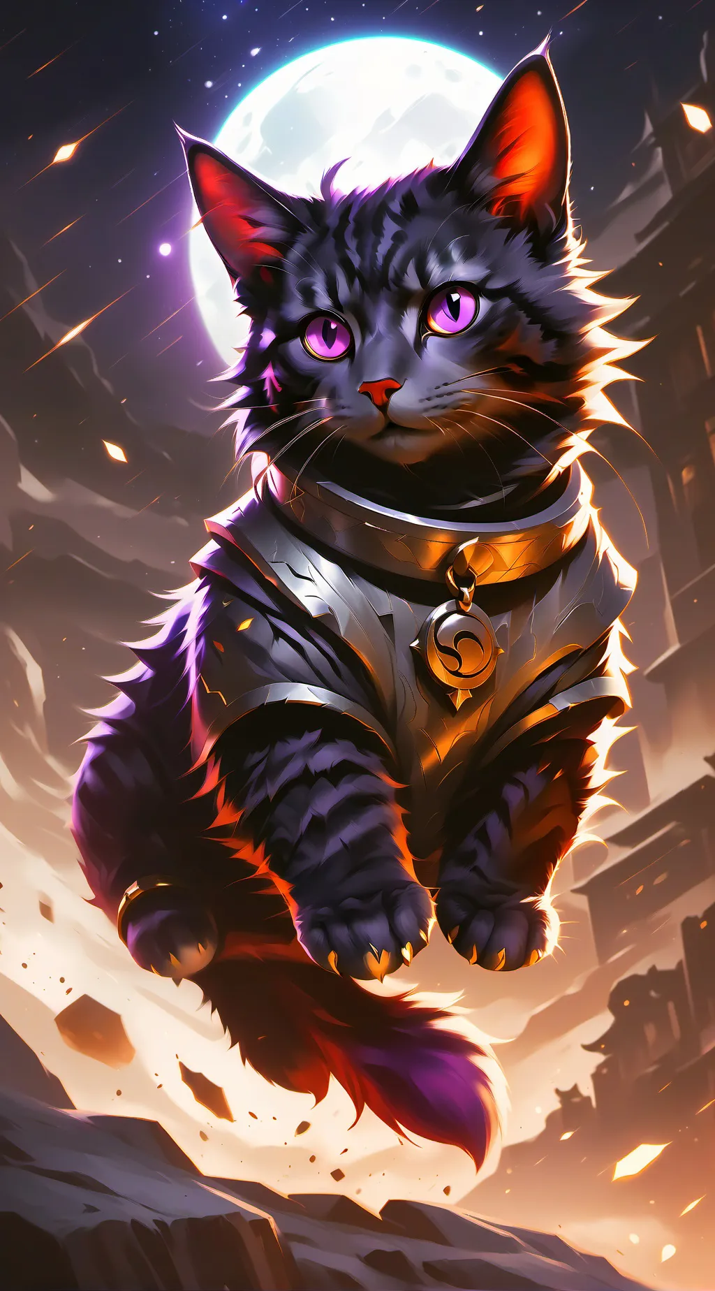 ai character: Catnap background