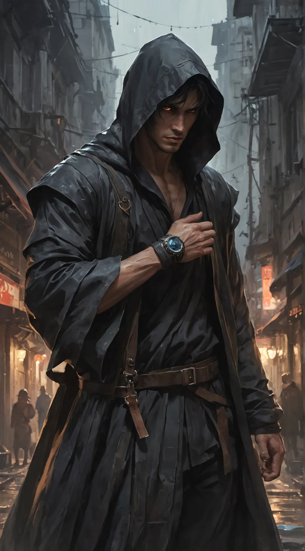 ai character: Lucien background