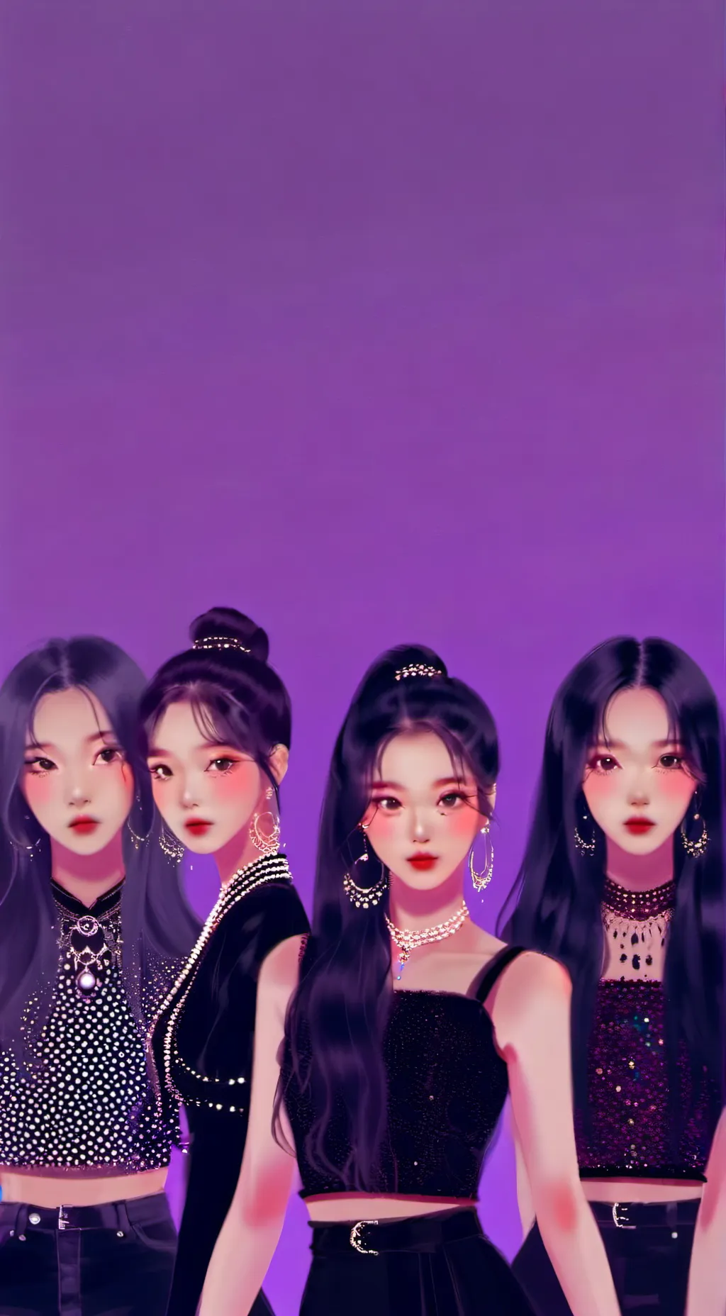 ai character: 🖤BLΛƆKPIИK💗 background