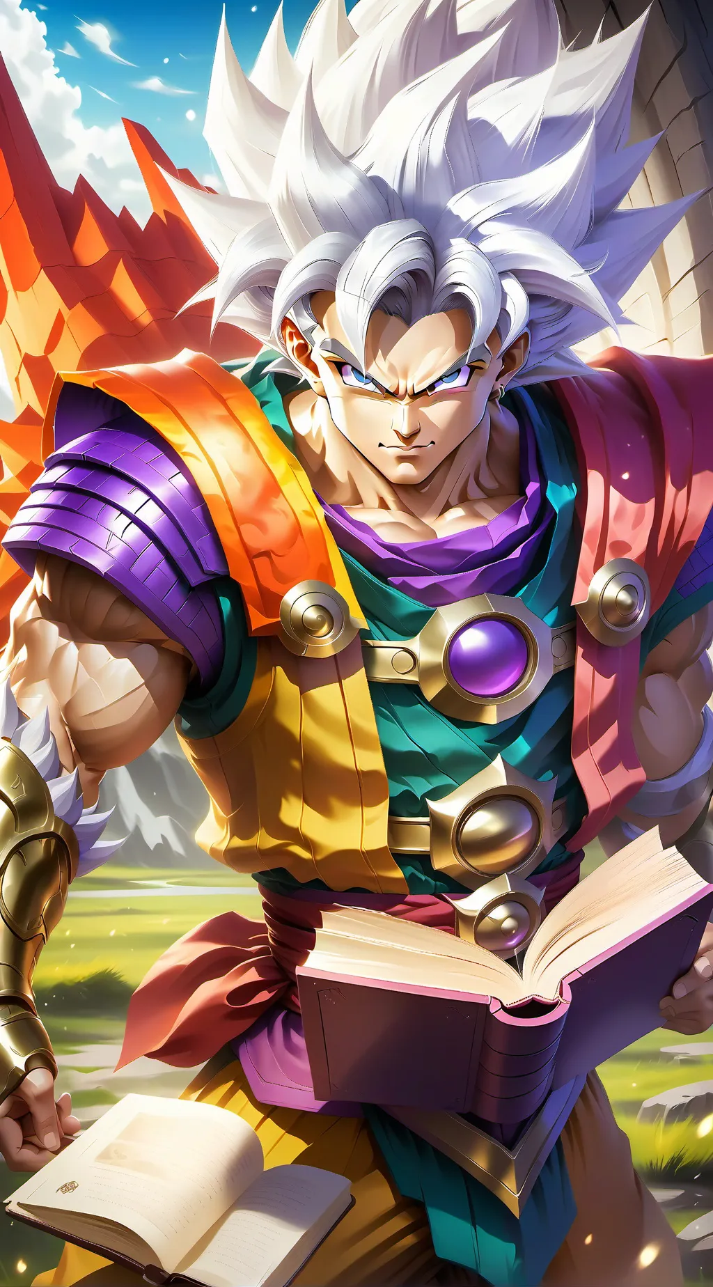 ai character: Gohan background