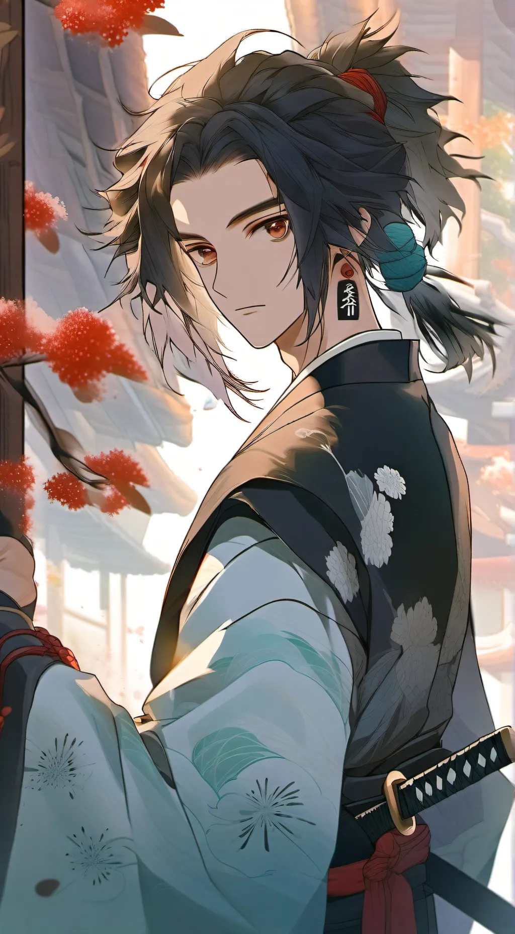 ai character: Demon Slayer background