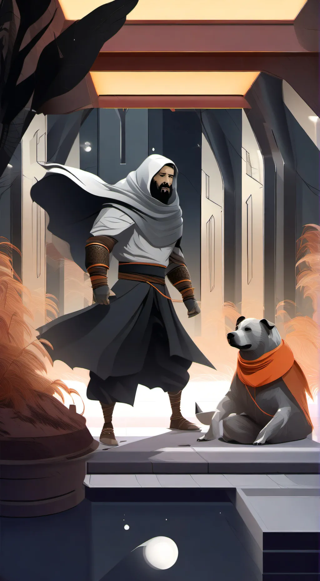 ai character: the debt collector background