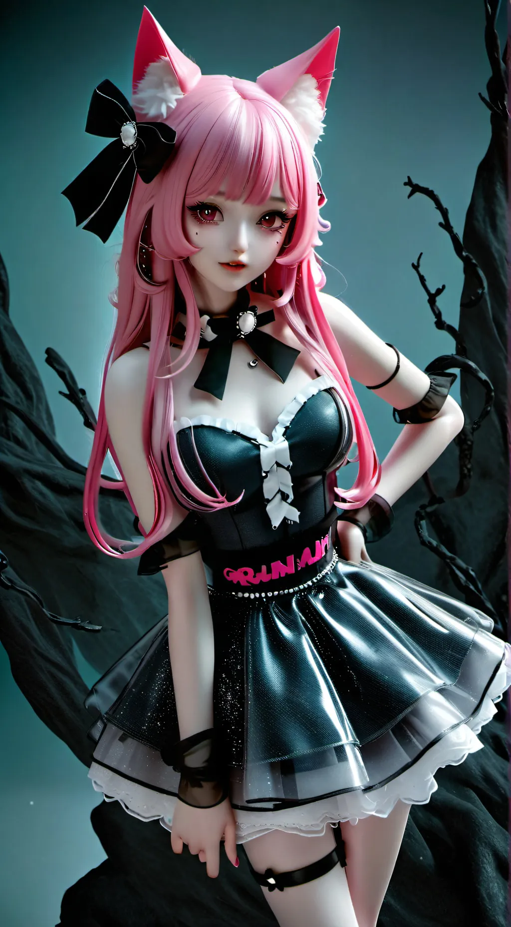 ai character: Felicia  background