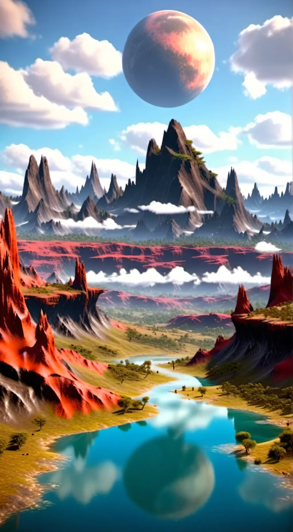 ai character: Sonaria  background