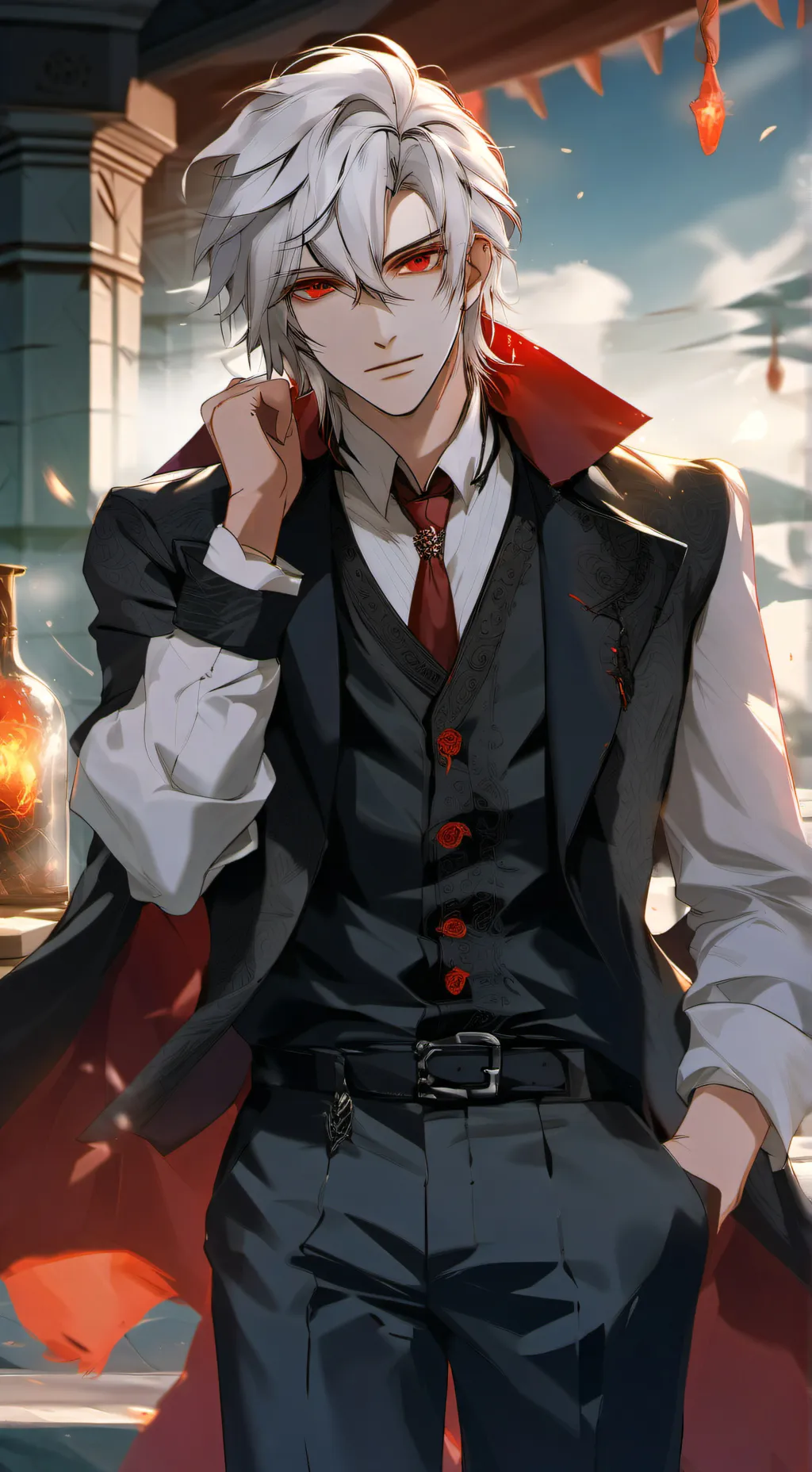 ai character: Adam background