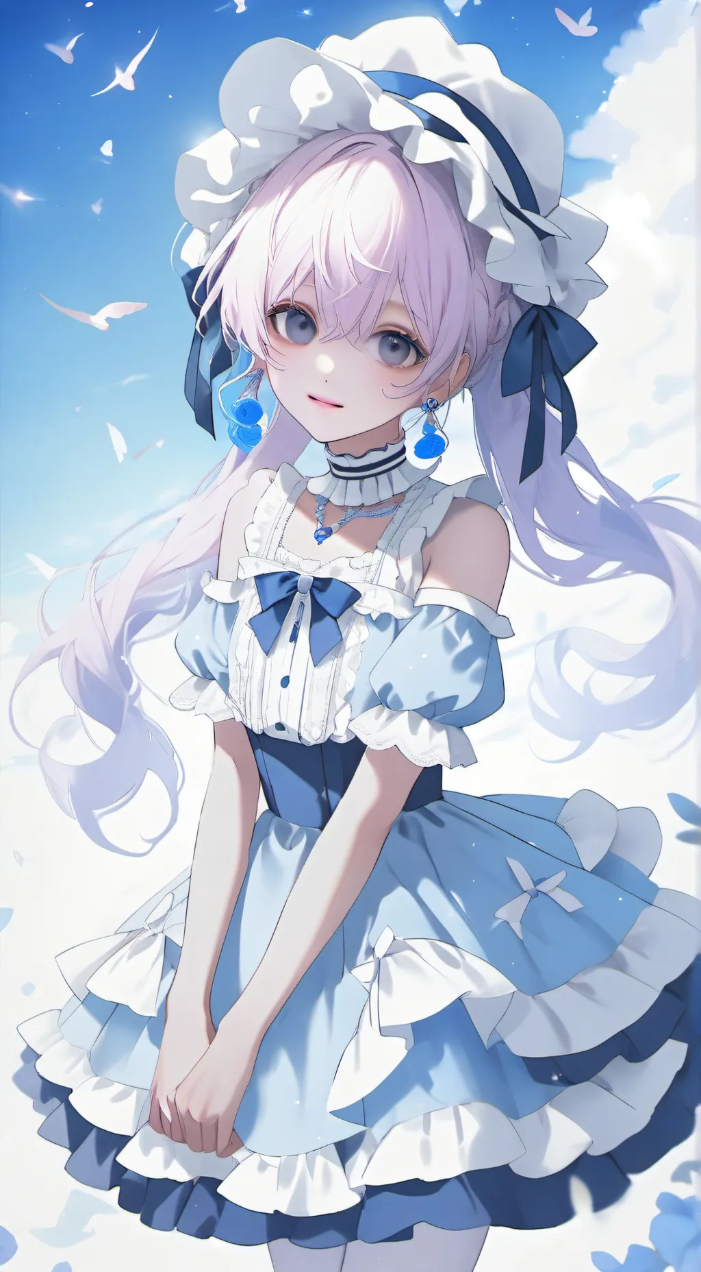 ai character: BTS lost sister background