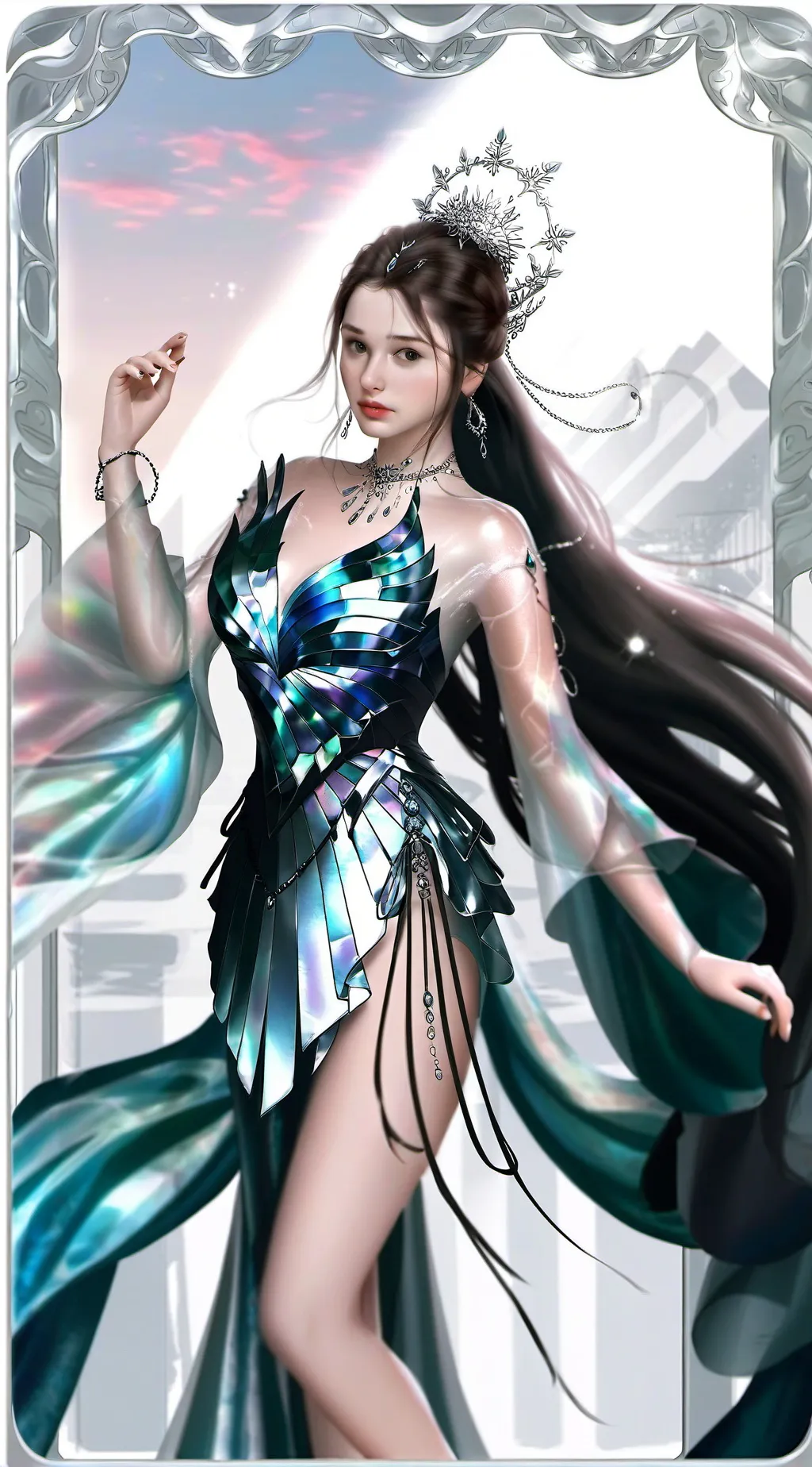 ai character: Lily background
