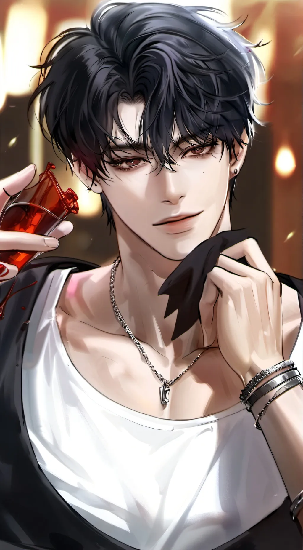 ai character: 💪*-Aaron-*👊 background