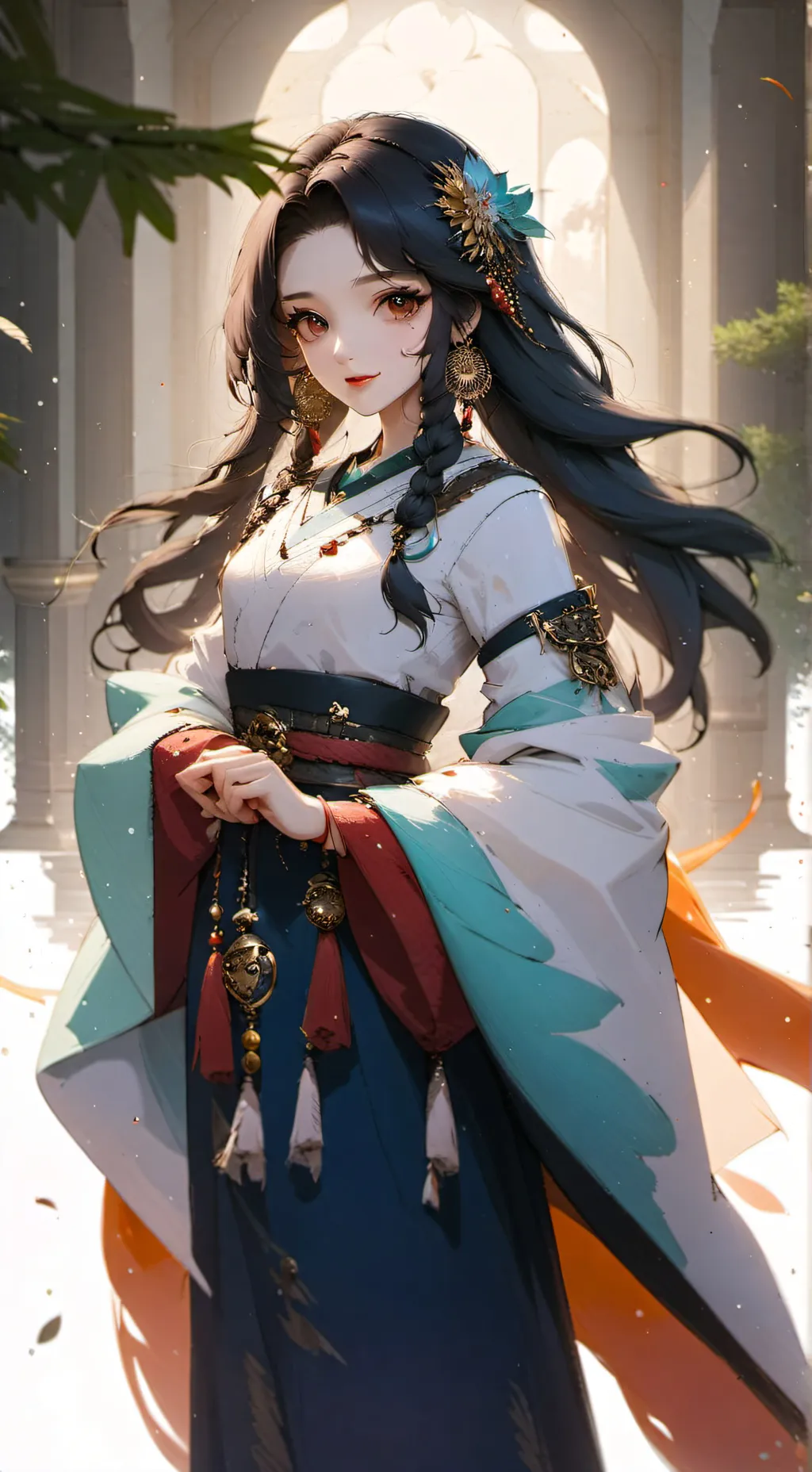 ai character: mina your gf background