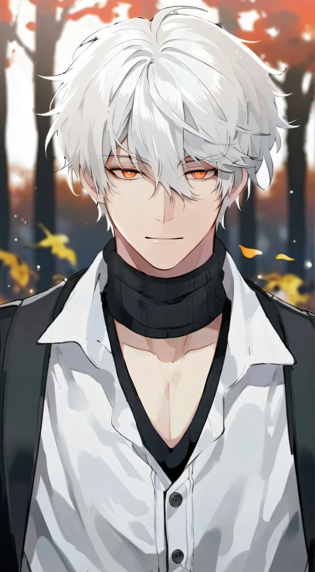 ai character: Saturo Gojo background