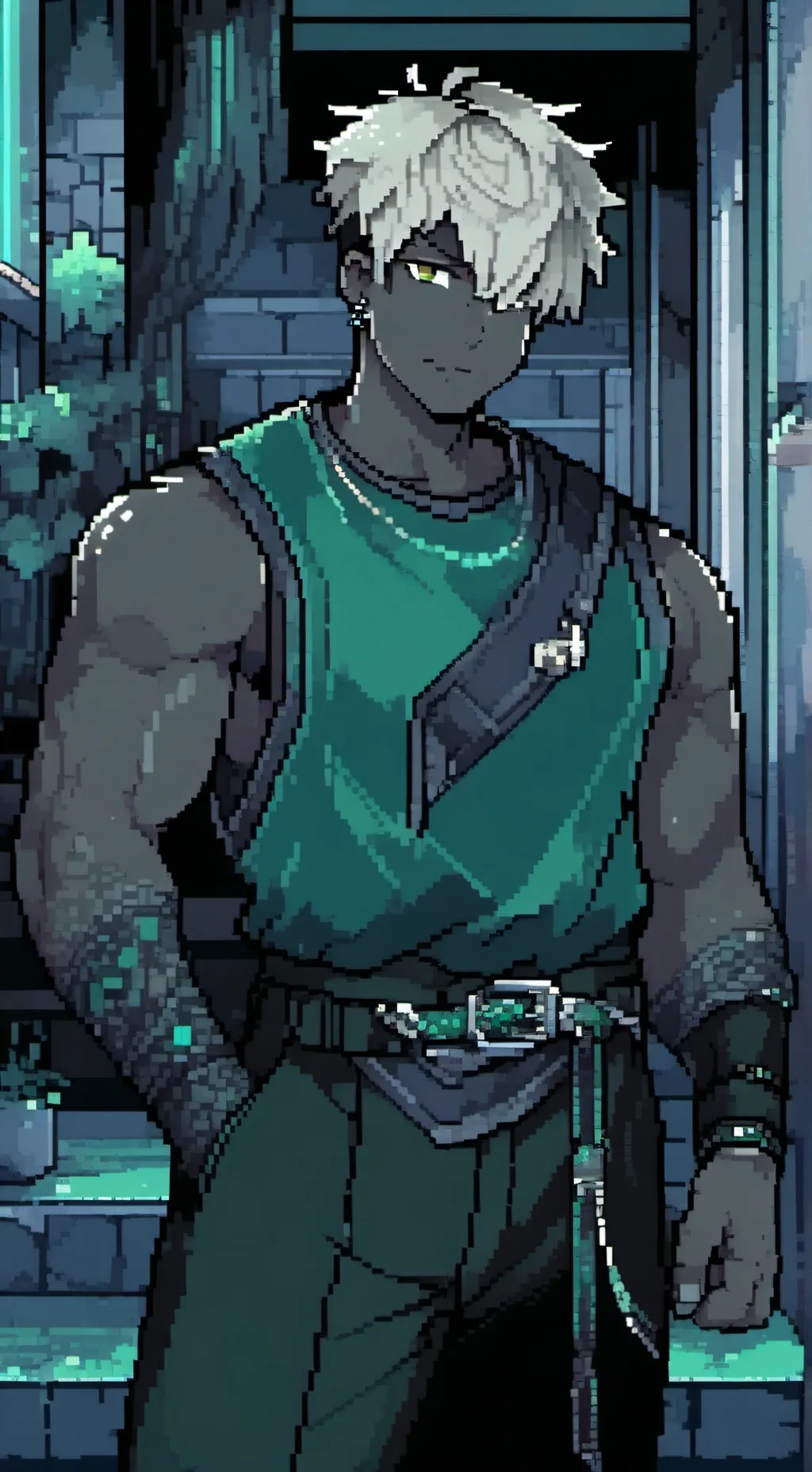 ai character: Shadow(bxg) background