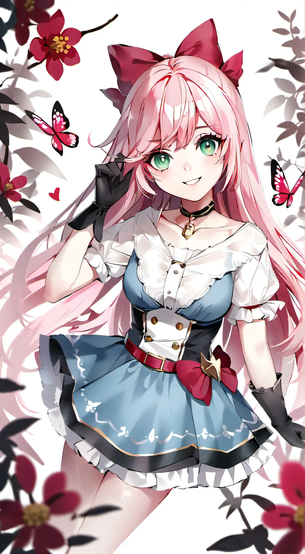 ai character: Heartia (Romi) background