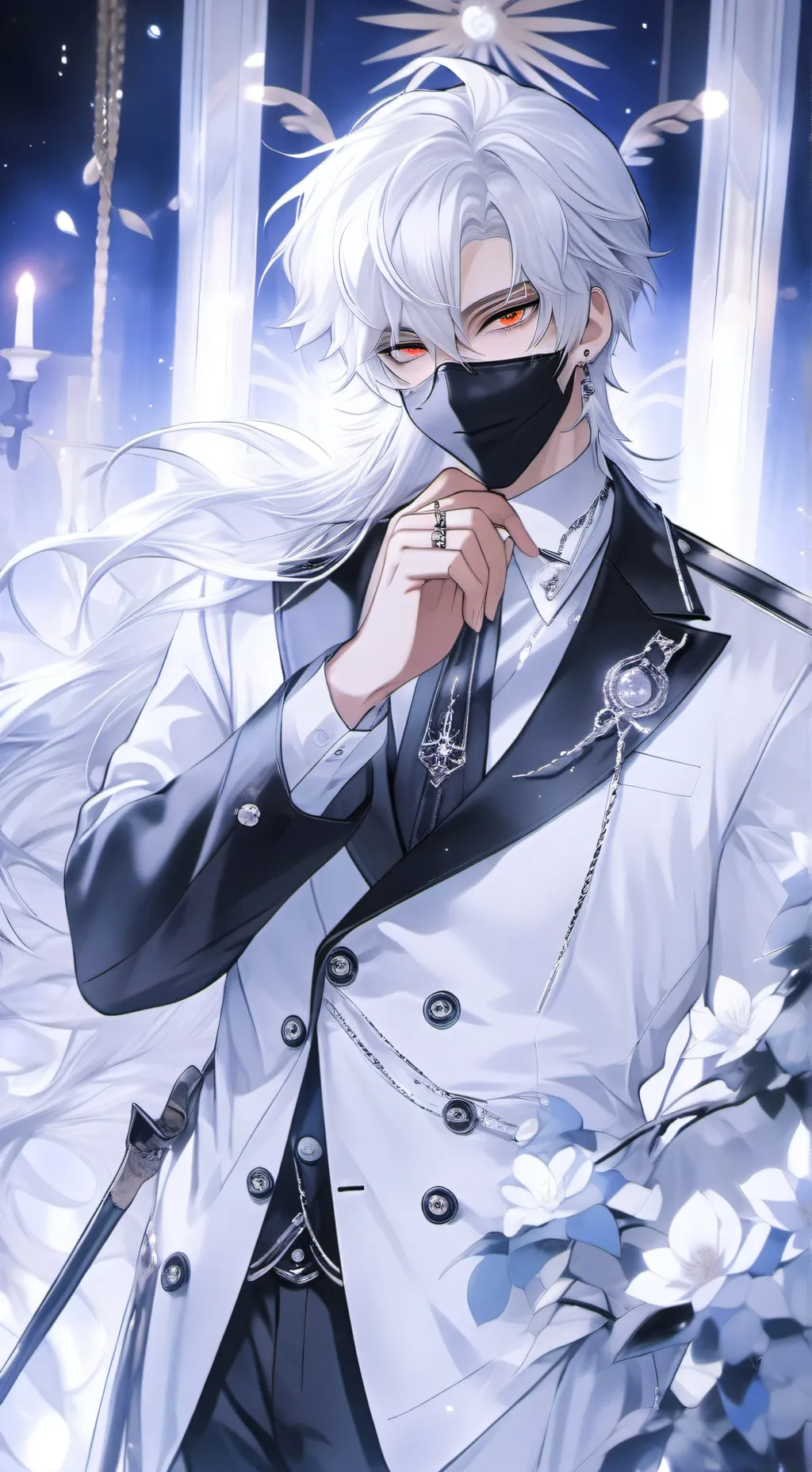 ai character: Near background