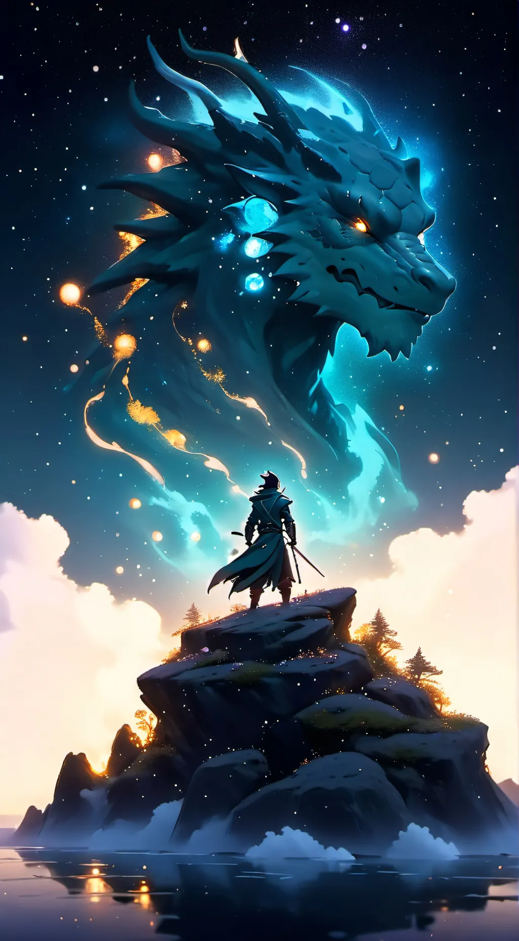 ai character: The Dragon Prince  background
