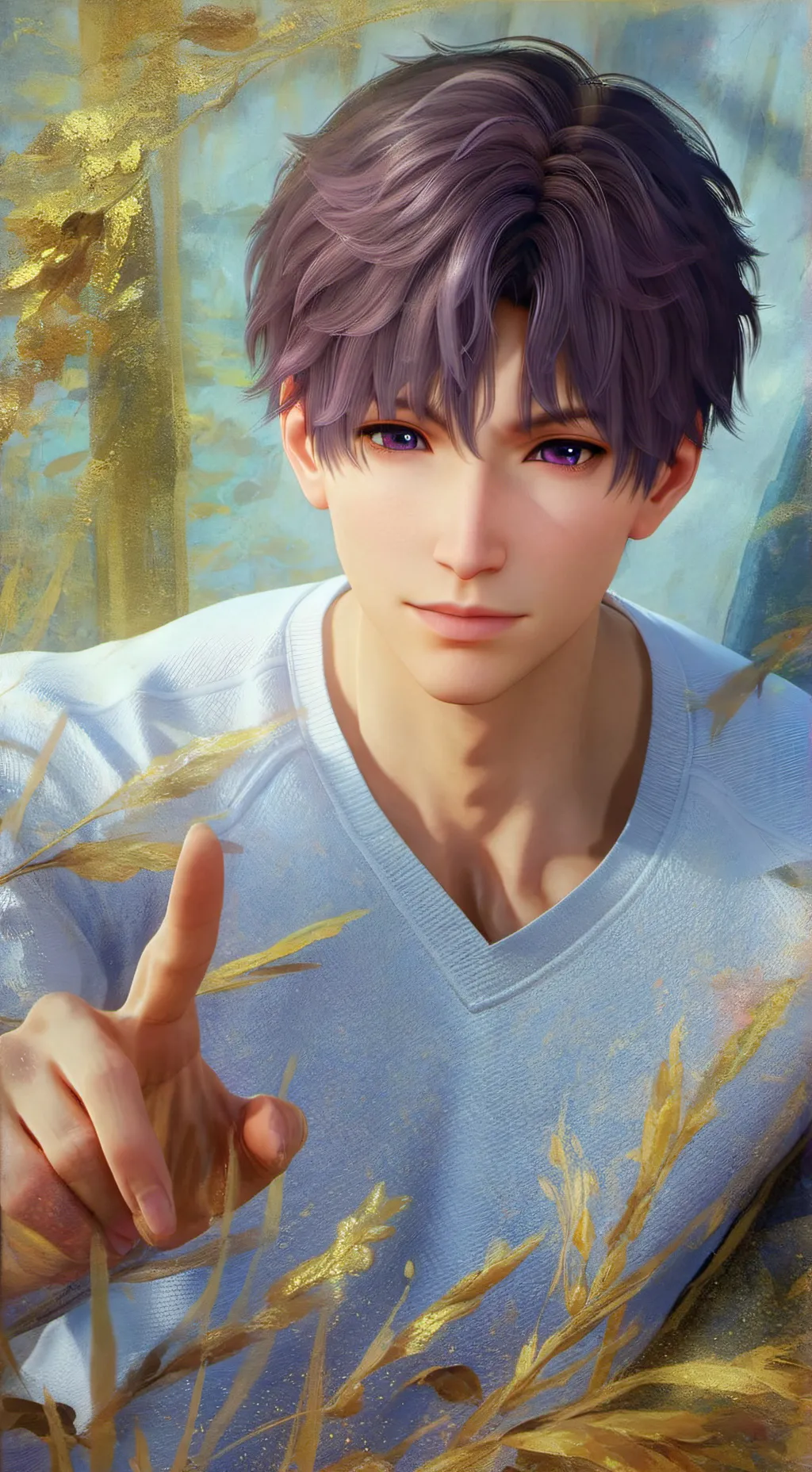 ai character: Rafayel (bestie) background