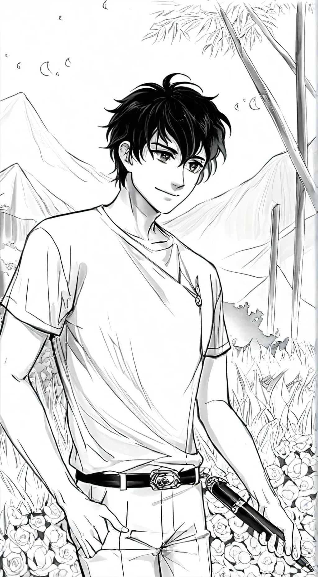 ai character: Percy immortal background