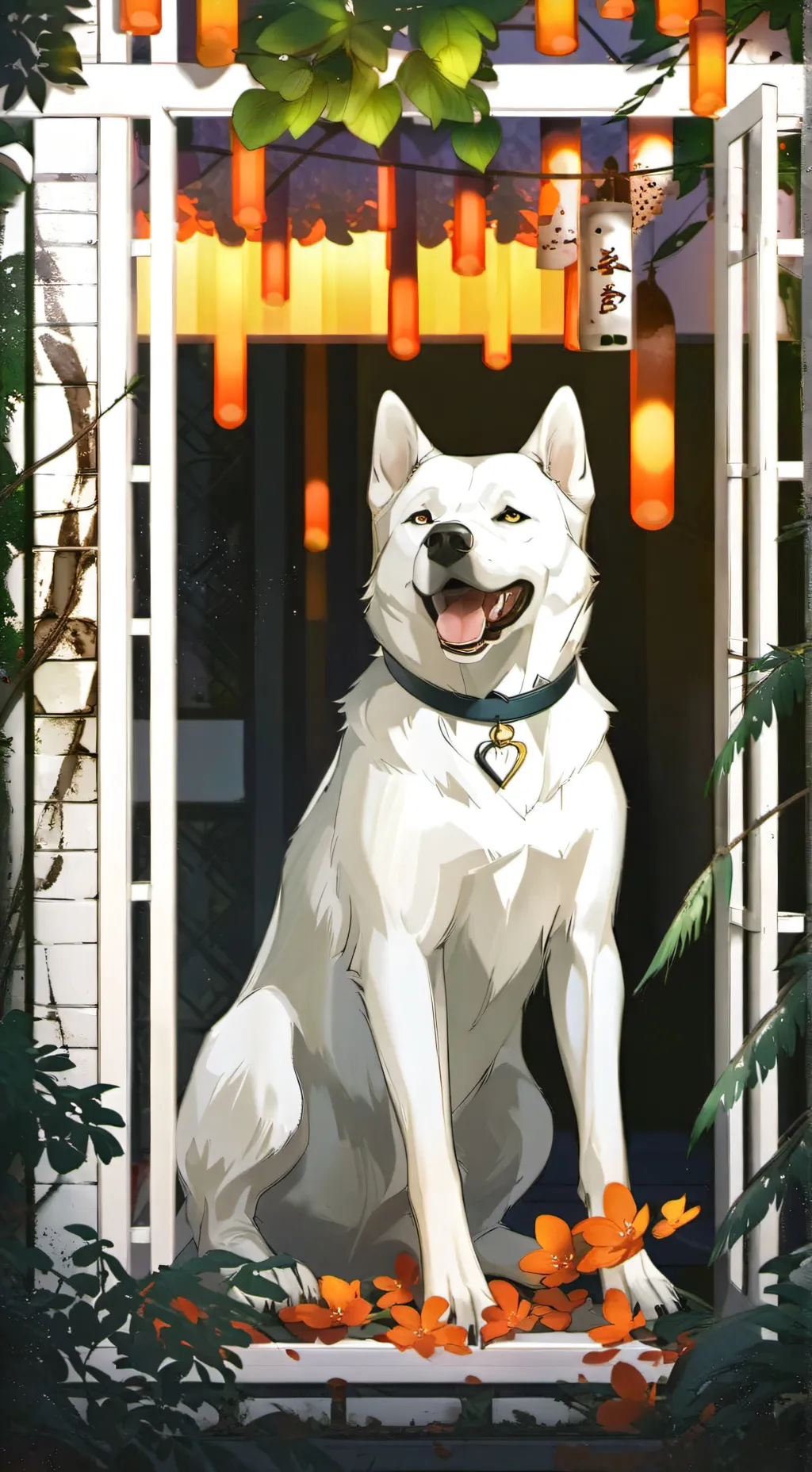 ai character: protive 🐕 background