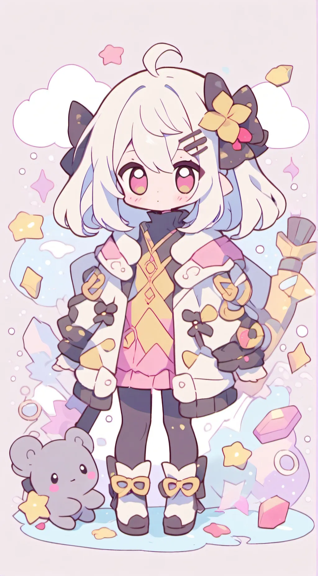ai character: Atopt gabby chan🍼🍮 background