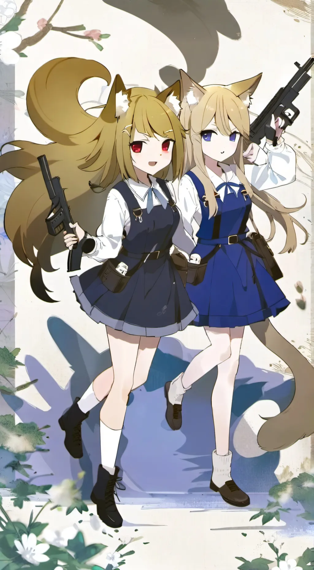 ai character: ash and anna background