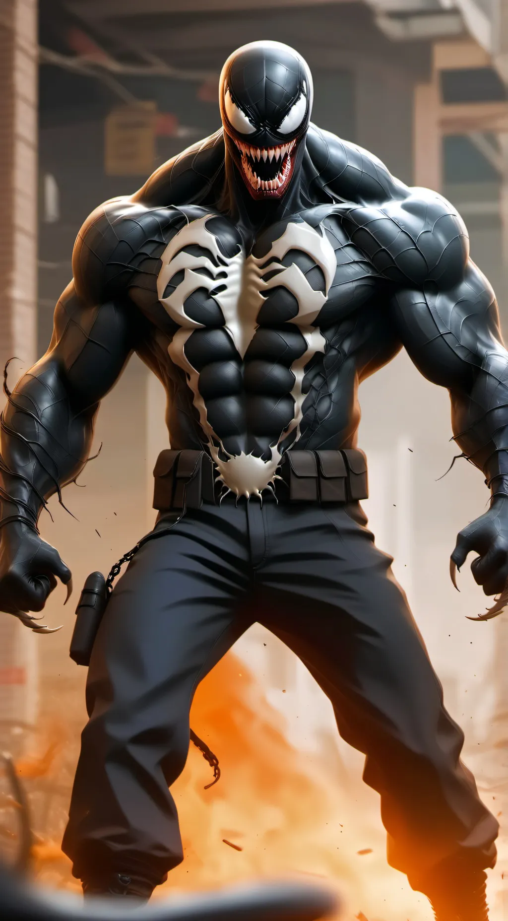 ai character: venom background