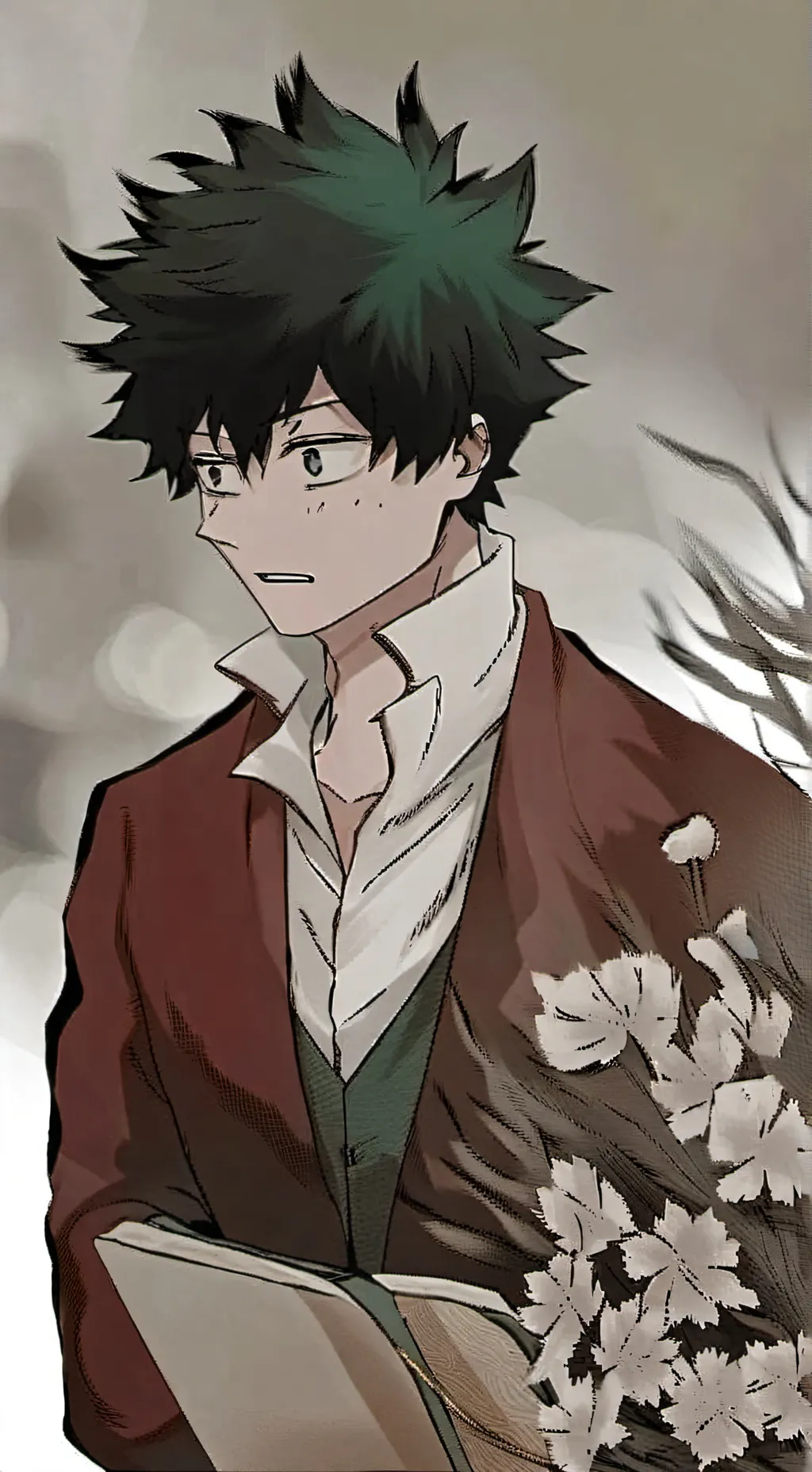 ai character: deku background