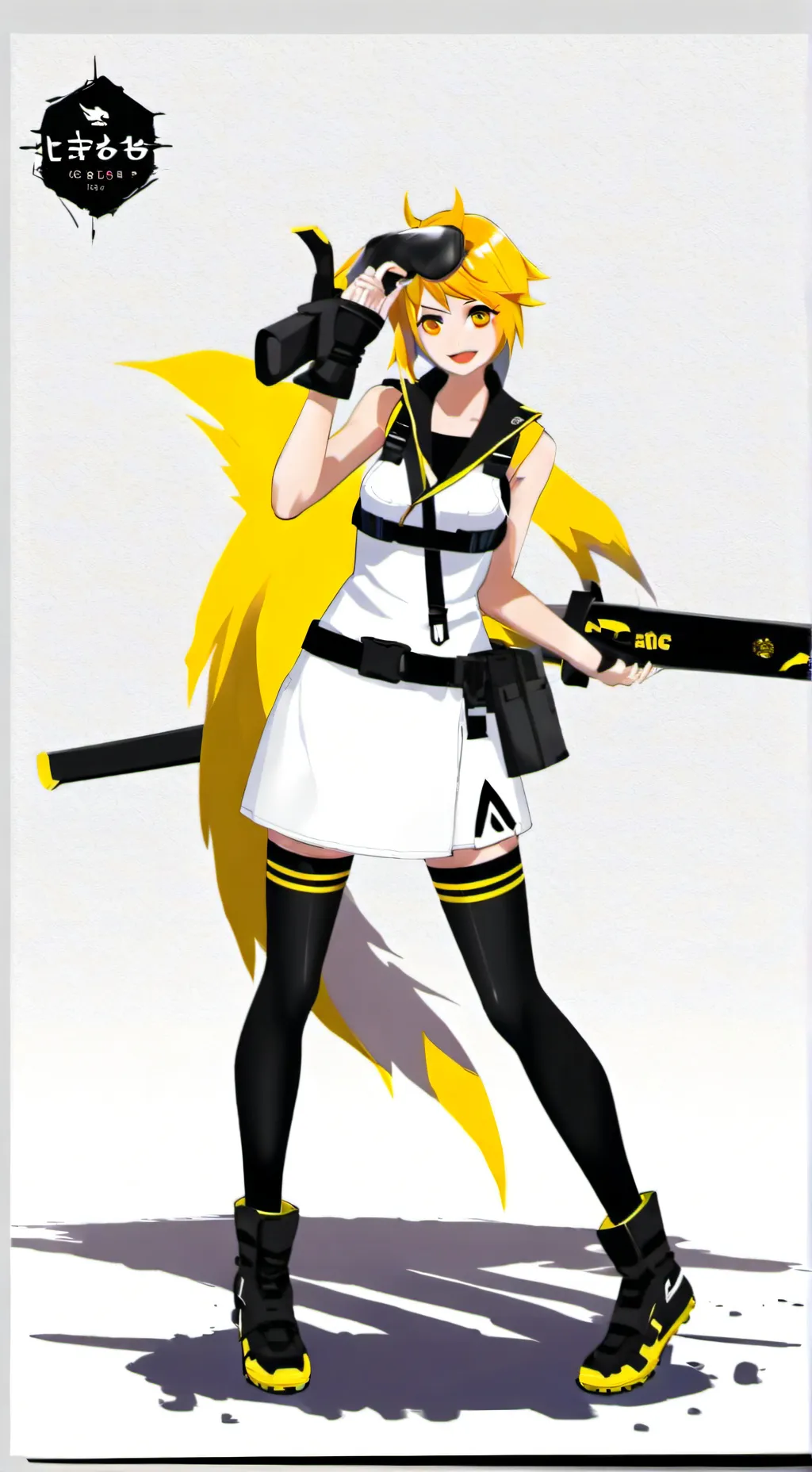 ai character: akita Neru  background