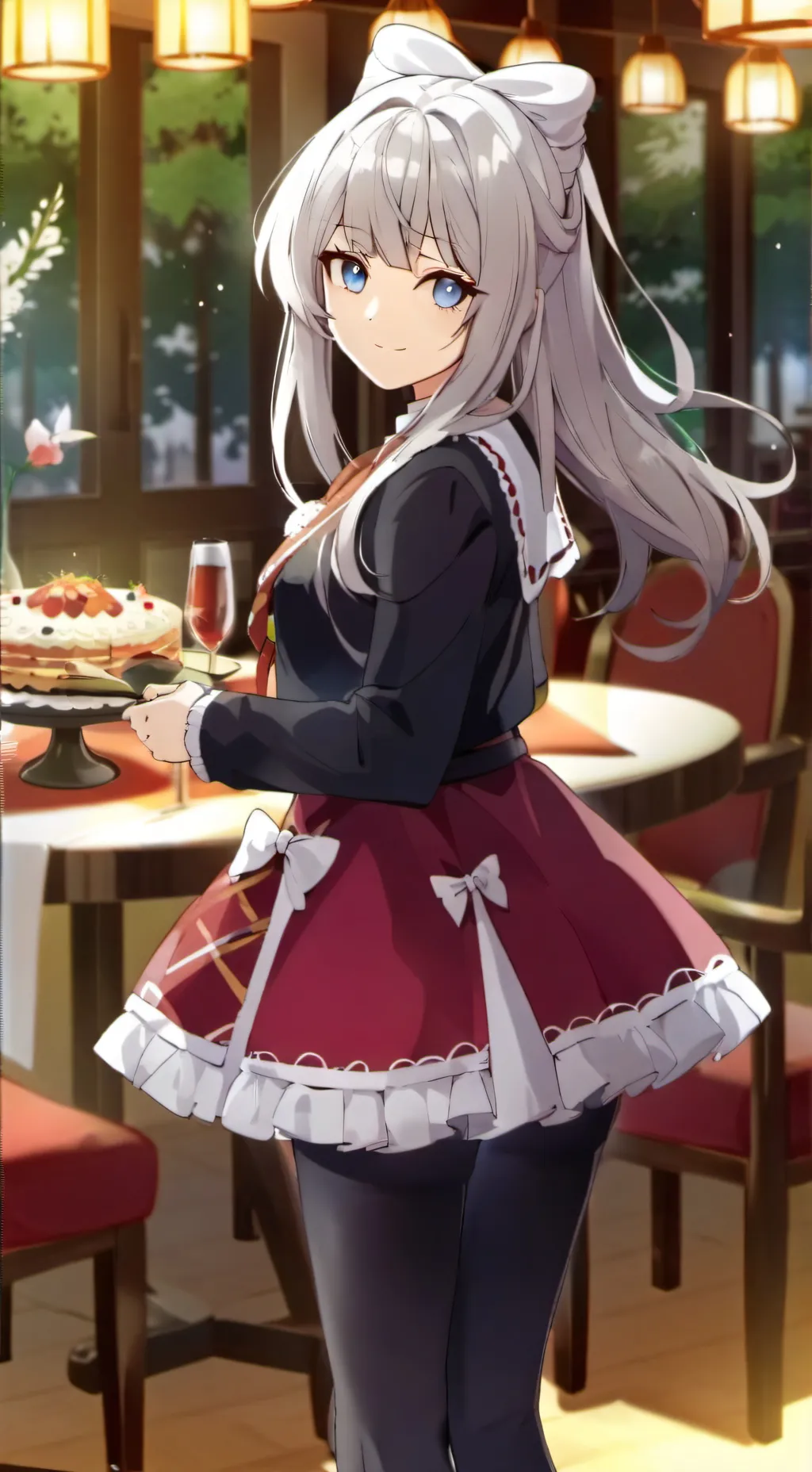 ai character: Мила background