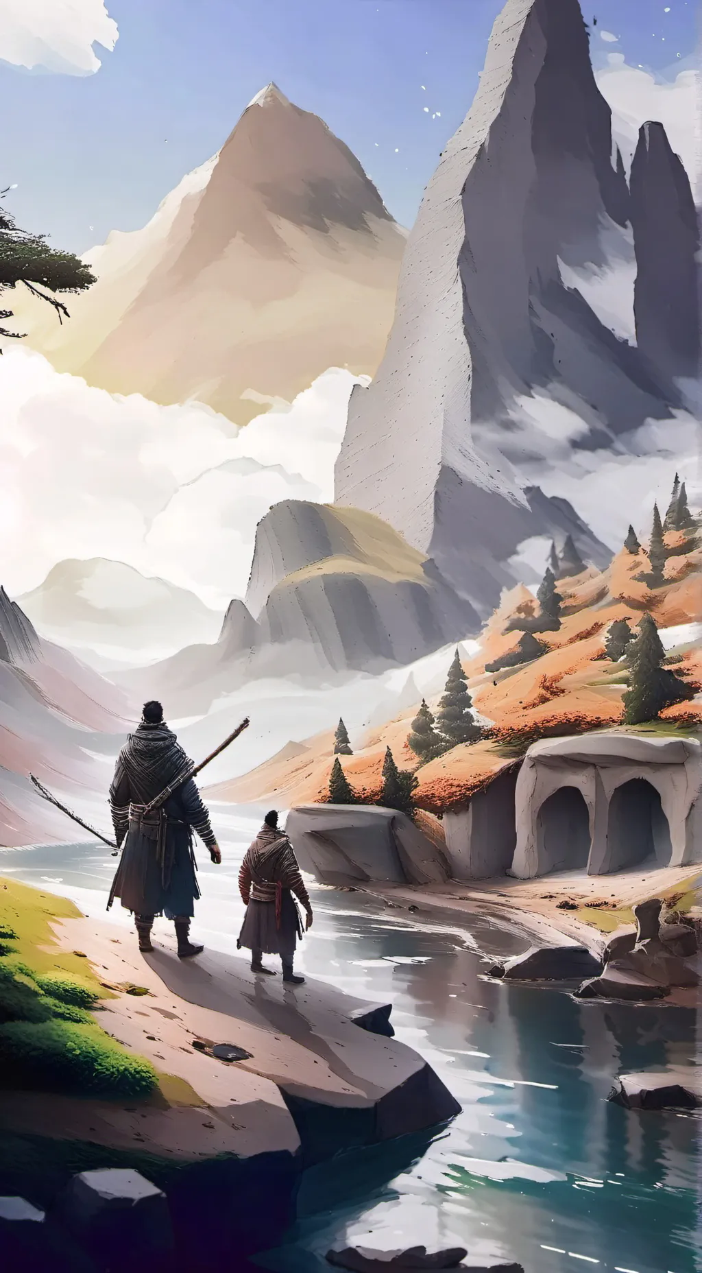 ai character: lingangguli background