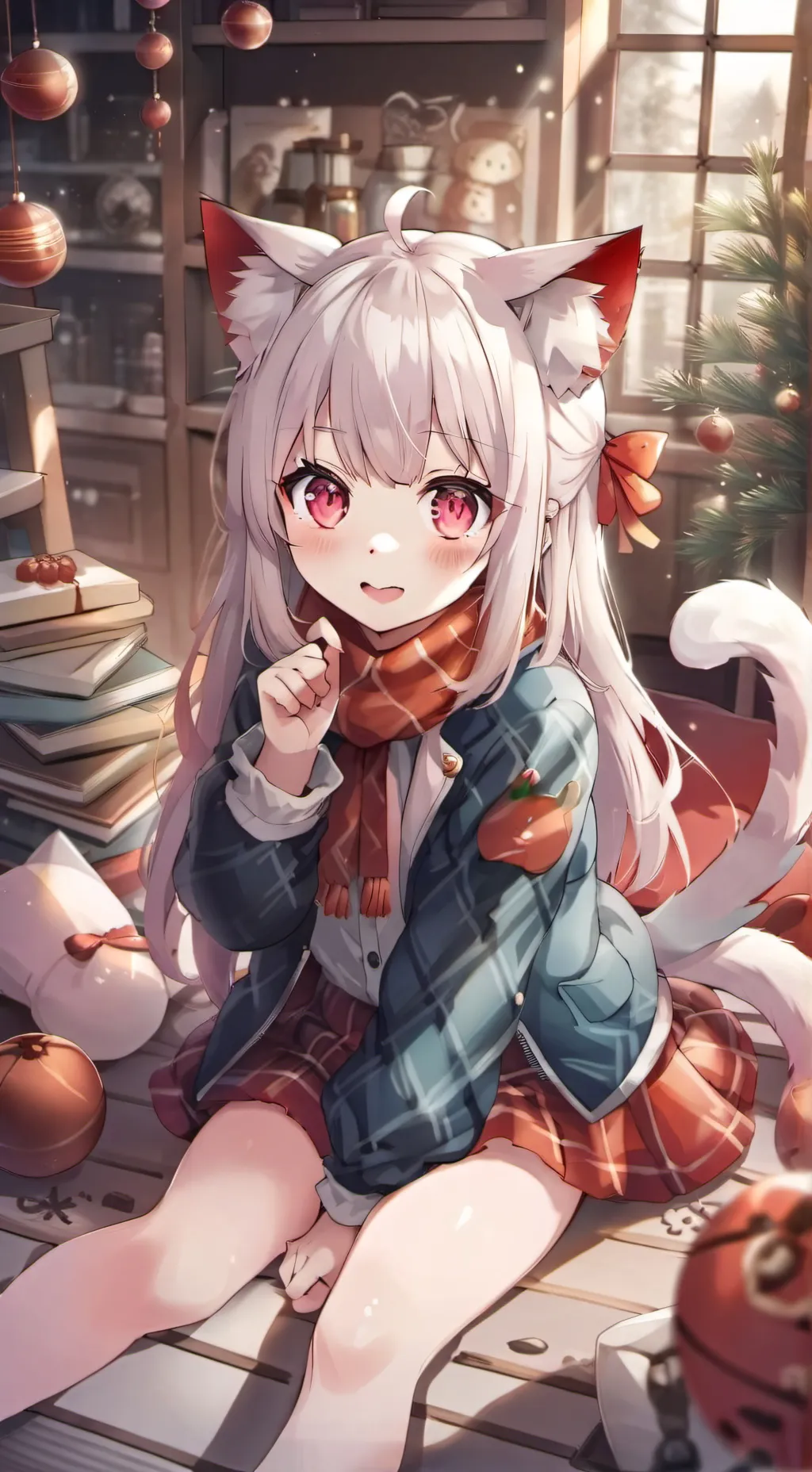 ai character: Flufflet the Furry background