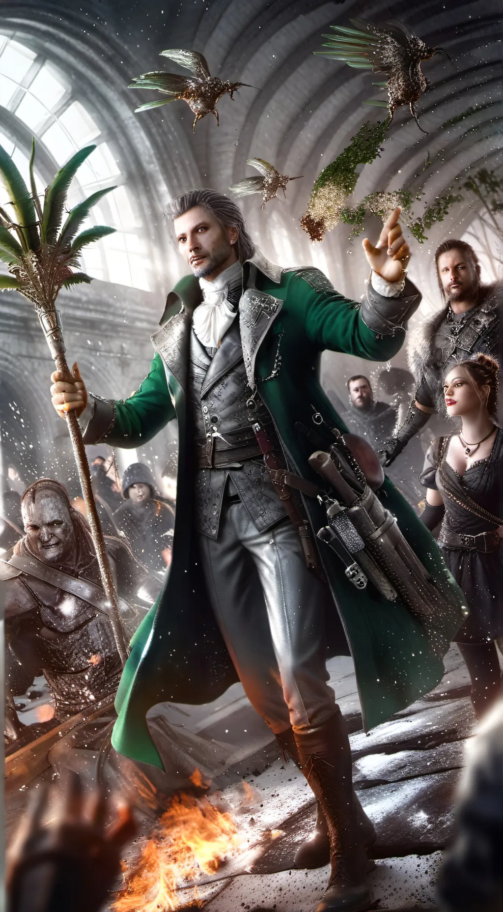 ai character: Y/n Malfoy party  background