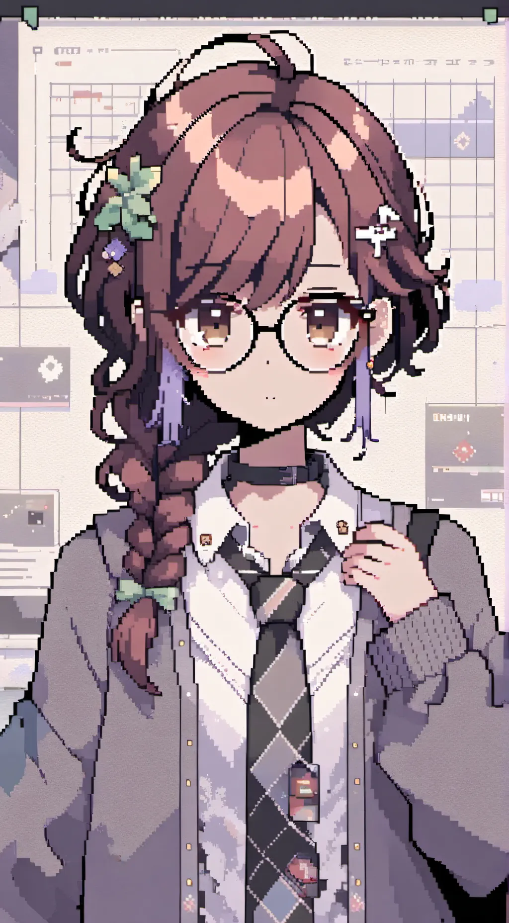 ai character: Anna💜 background