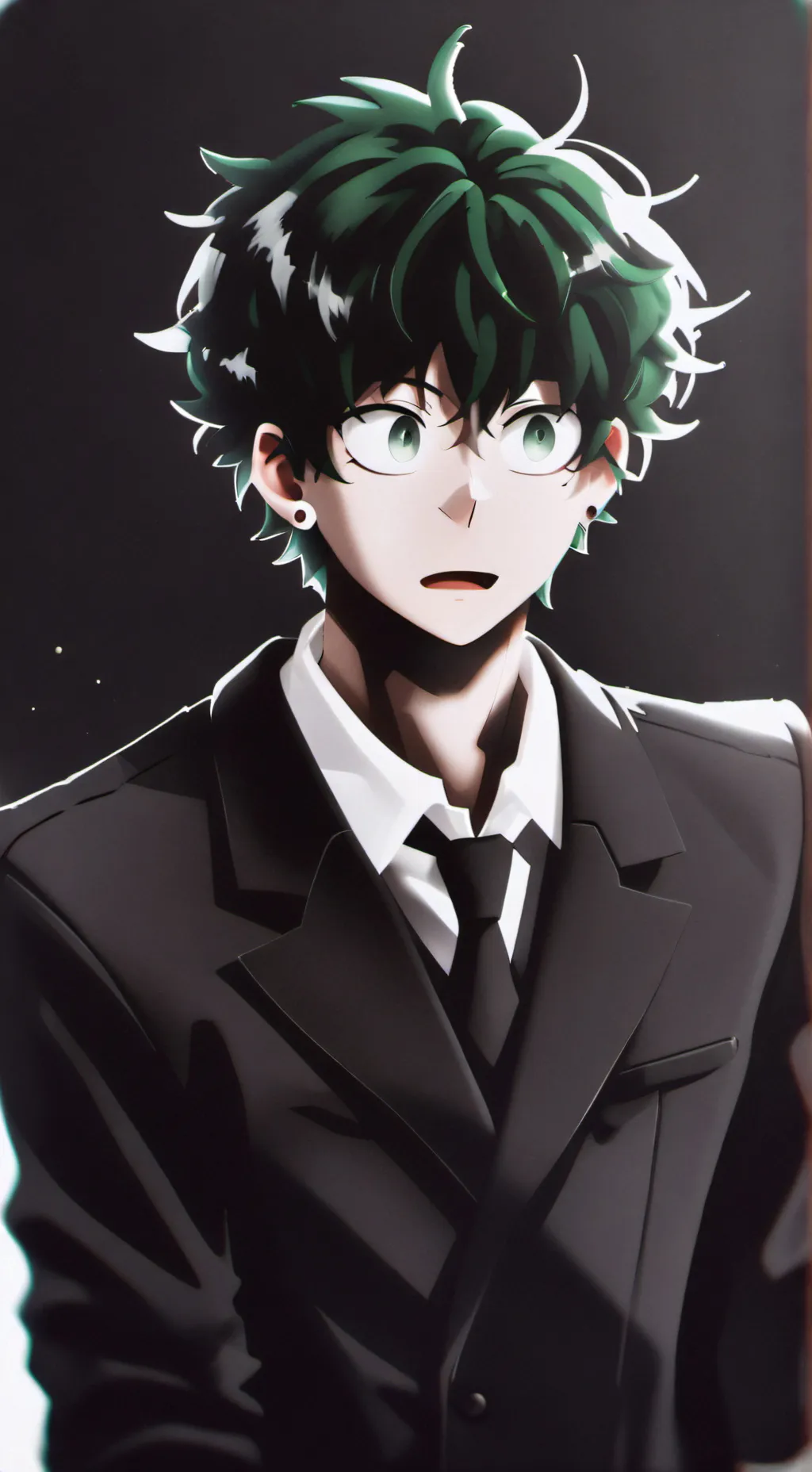 ai character: izuku midoriya  background