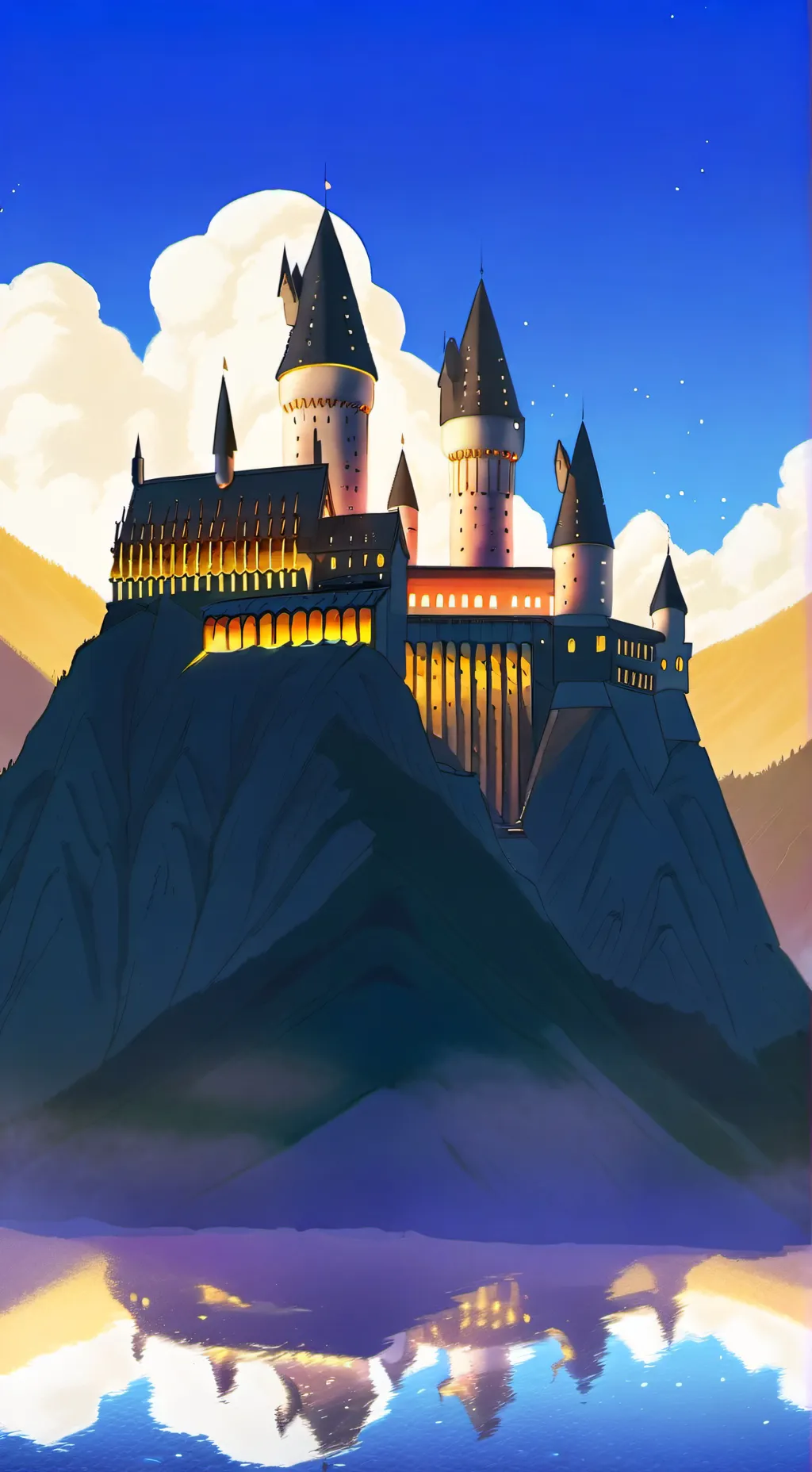 ai character: Hogwarts x SQ background