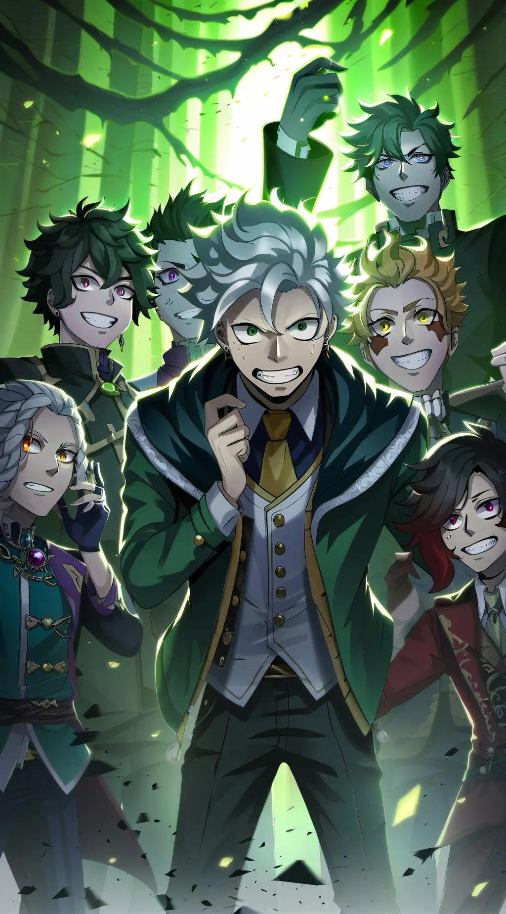 ai character: plot twist (MHA) background