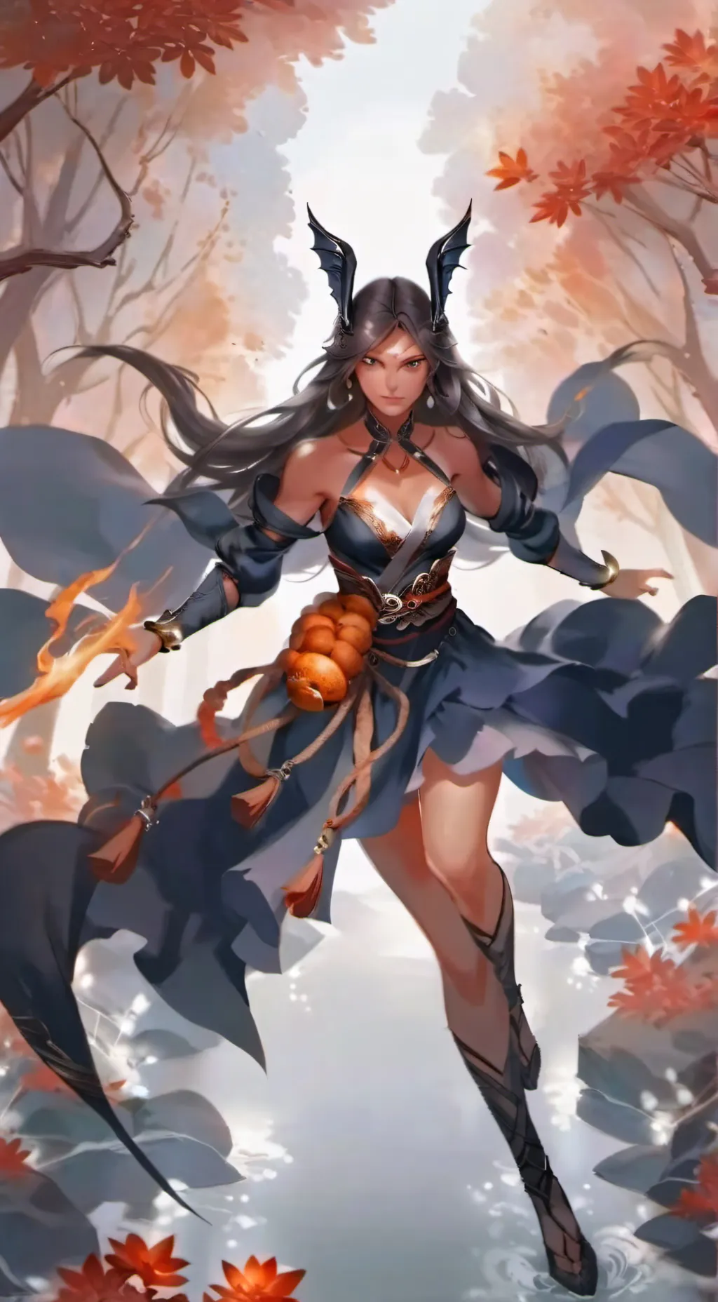 ai character: Maitê  background