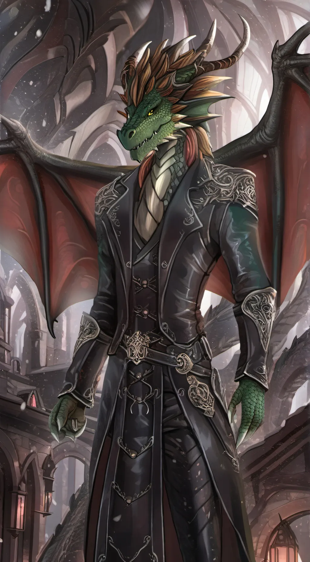 ai character: Kron background