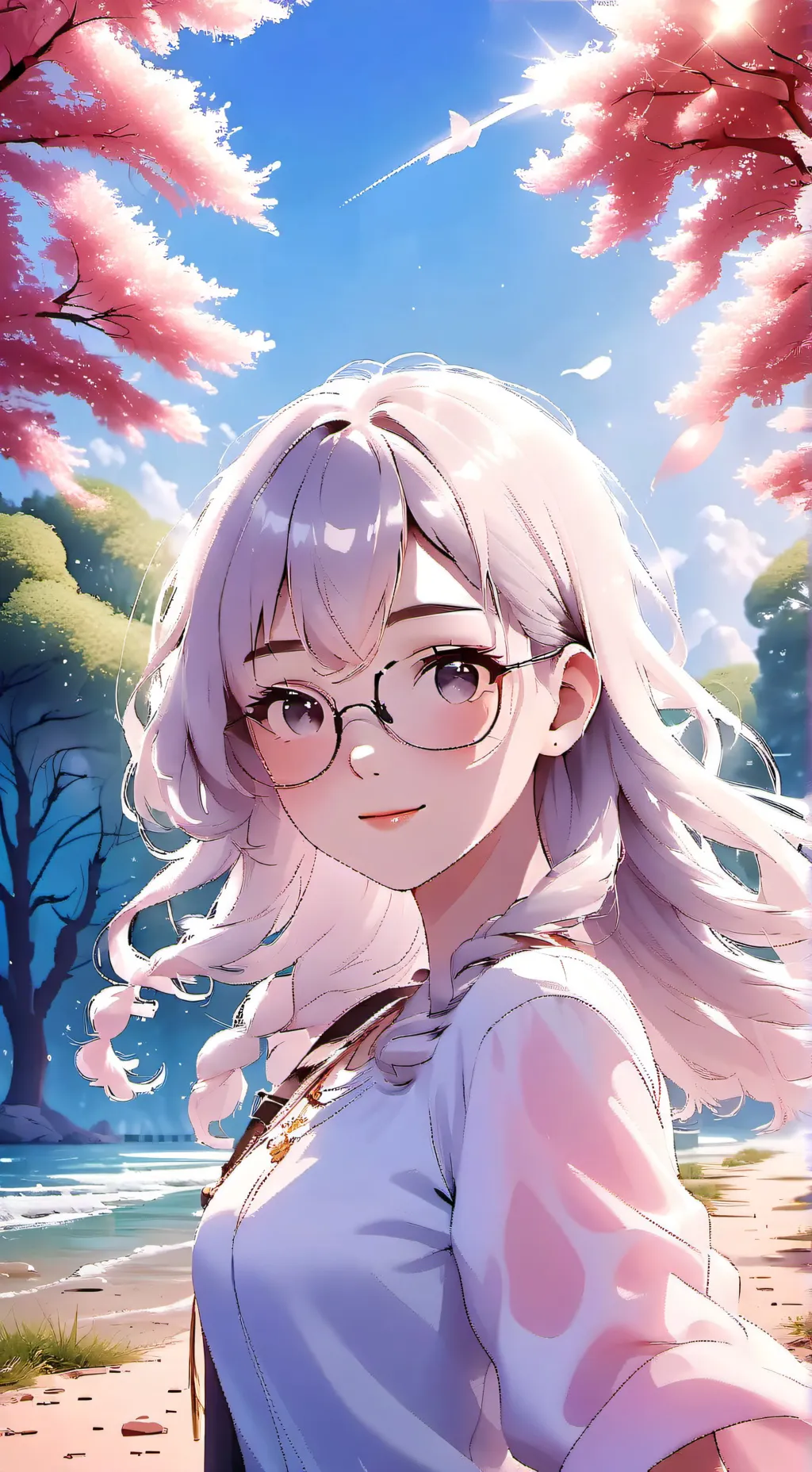 ai character: Chizuru  background