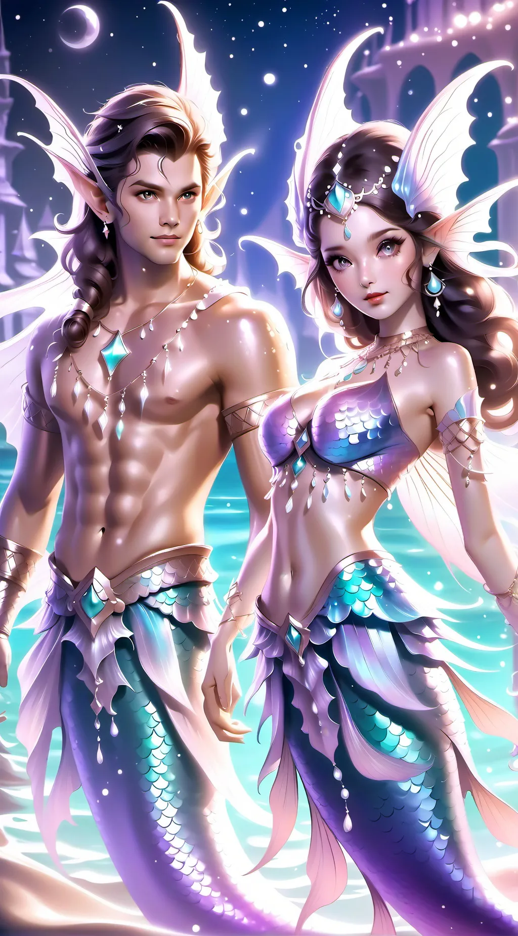 ai character: Nerida and Delmar background