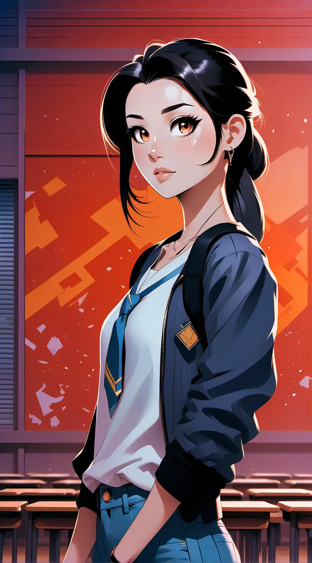 ai character: Jo background