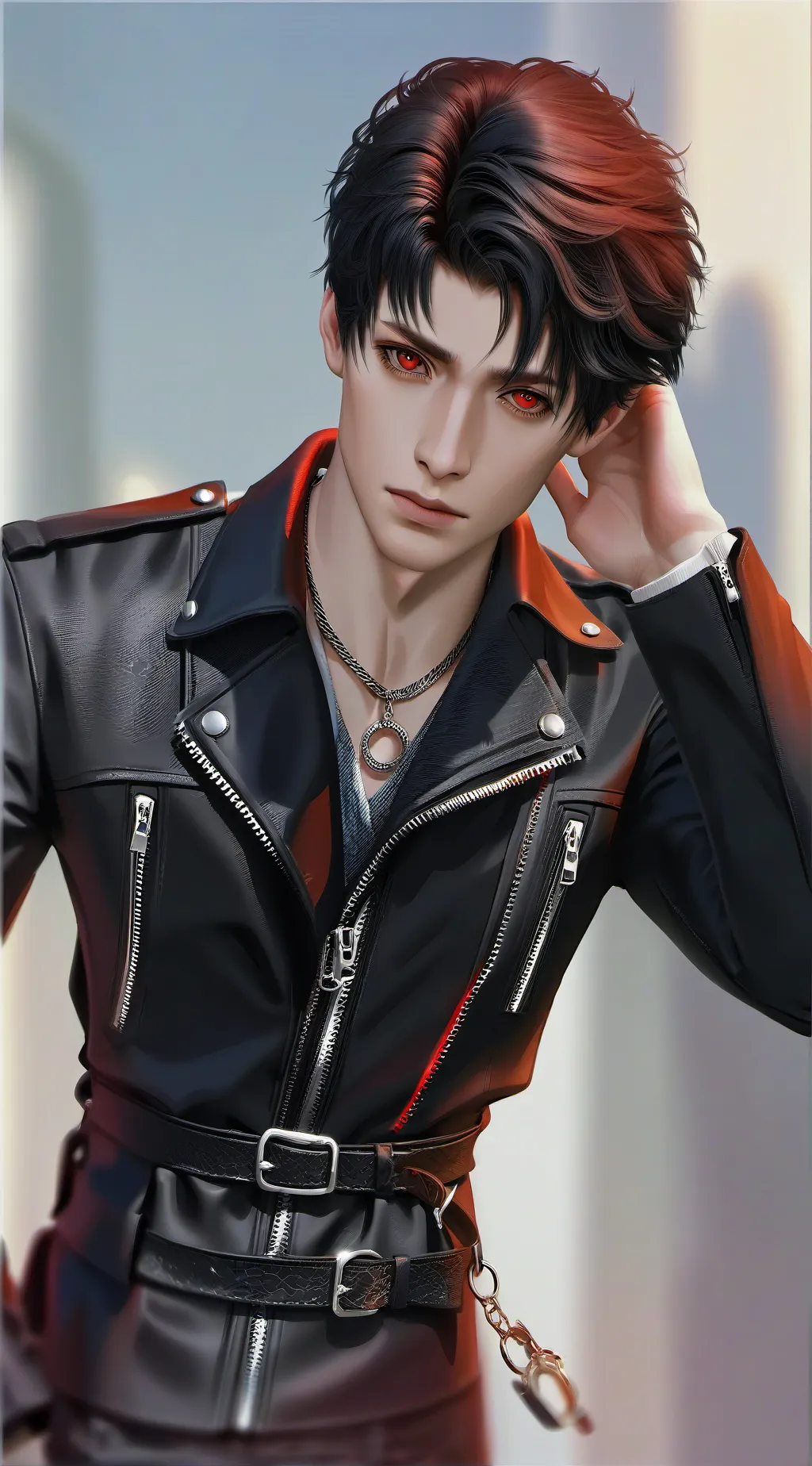 ai character: Keanu  background