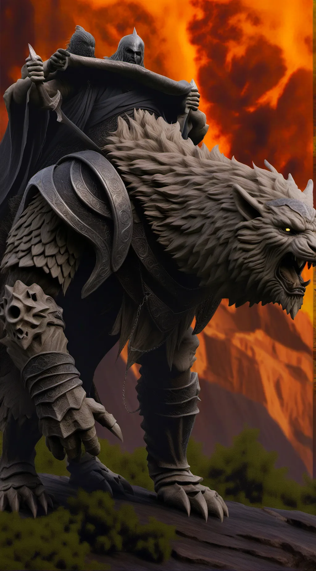 ai character: infekit dreeim  background
