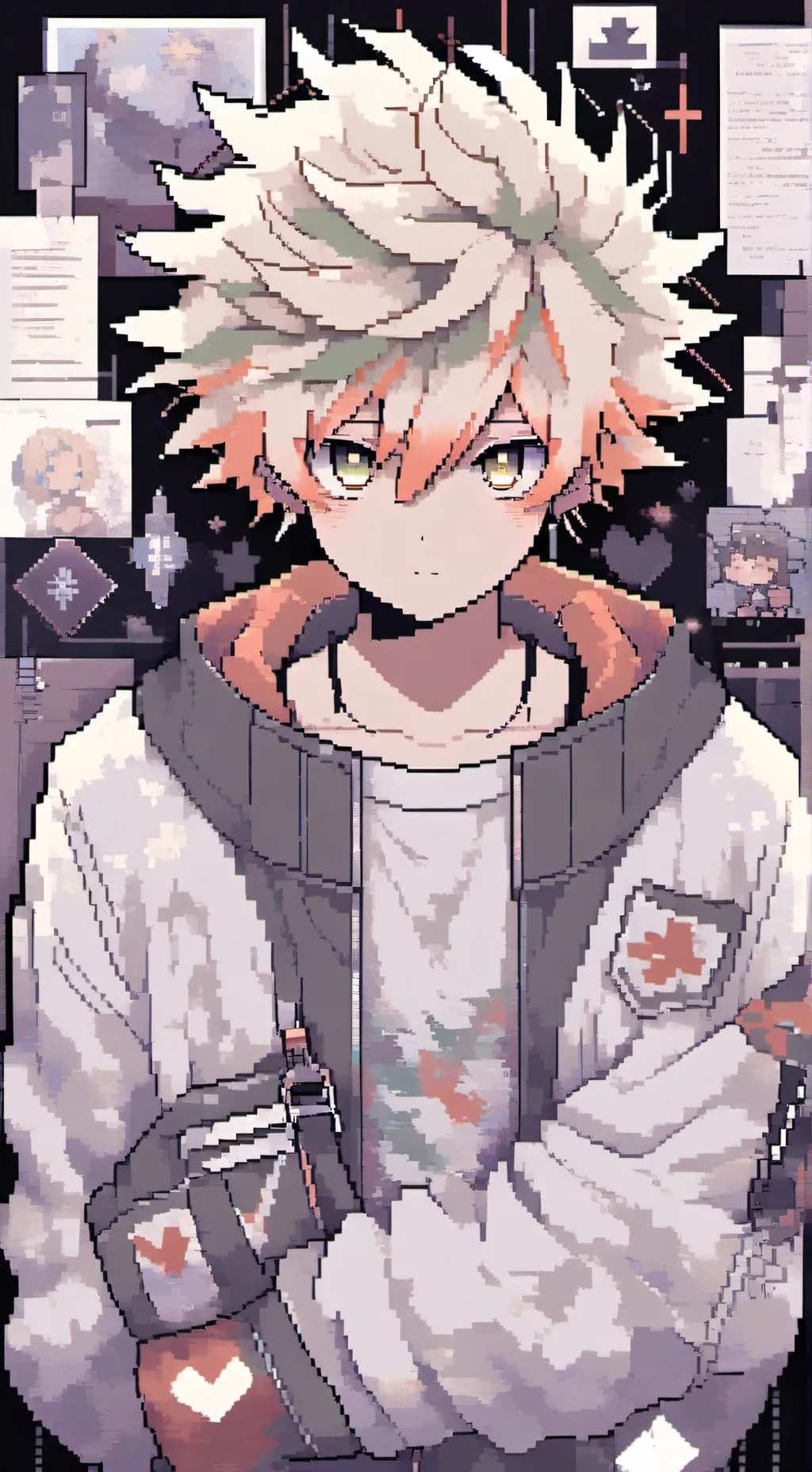 ai character: bakugo katsuki background