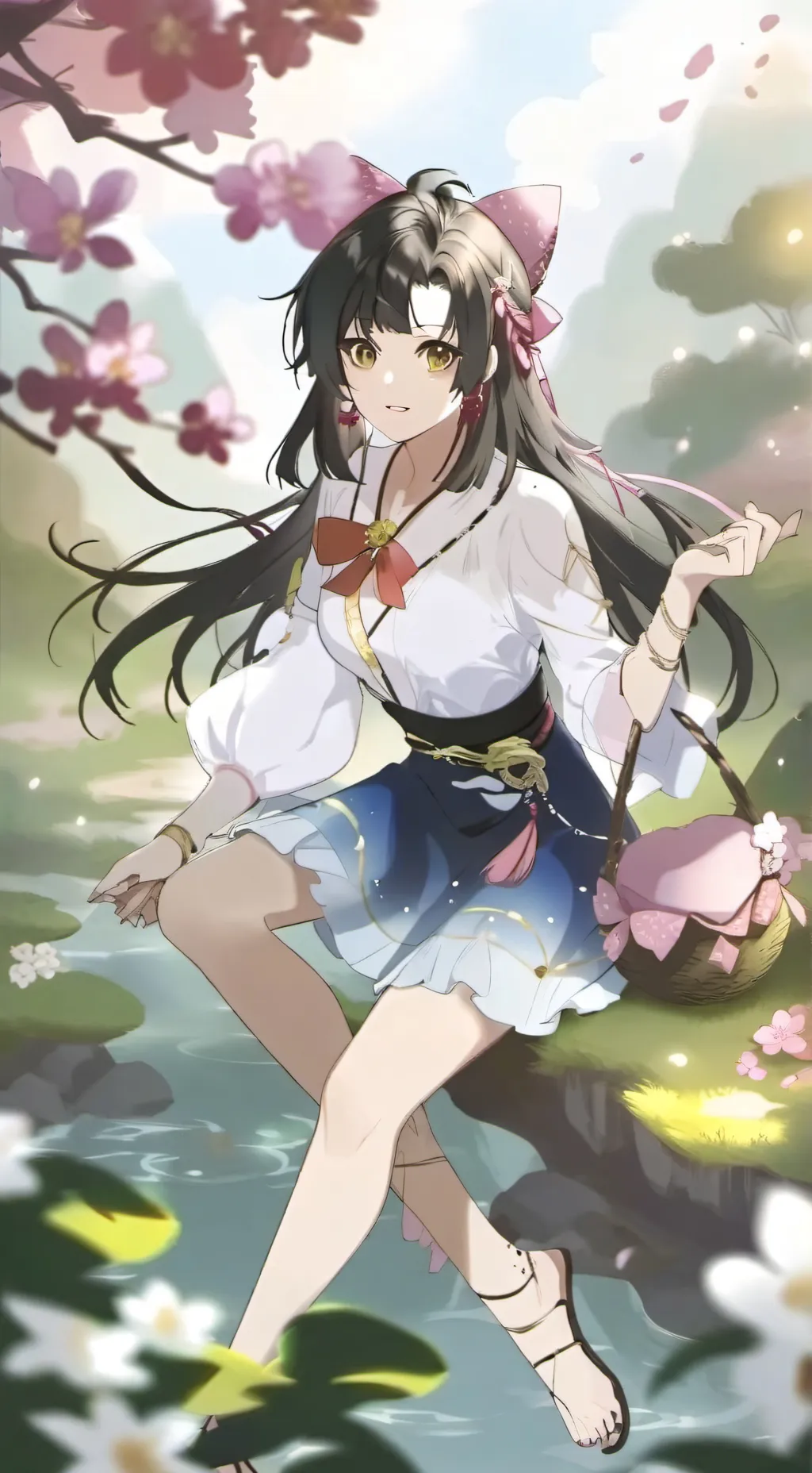 ai character: Al revés  background