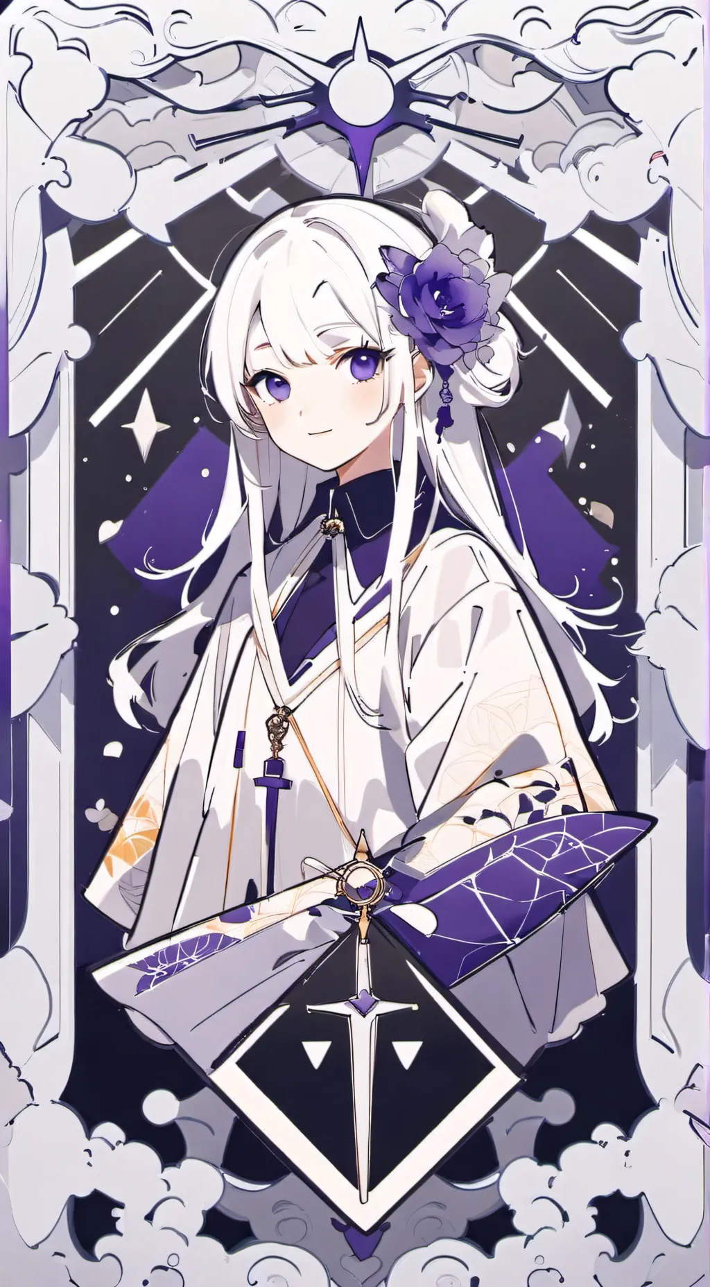 ai character: emily background