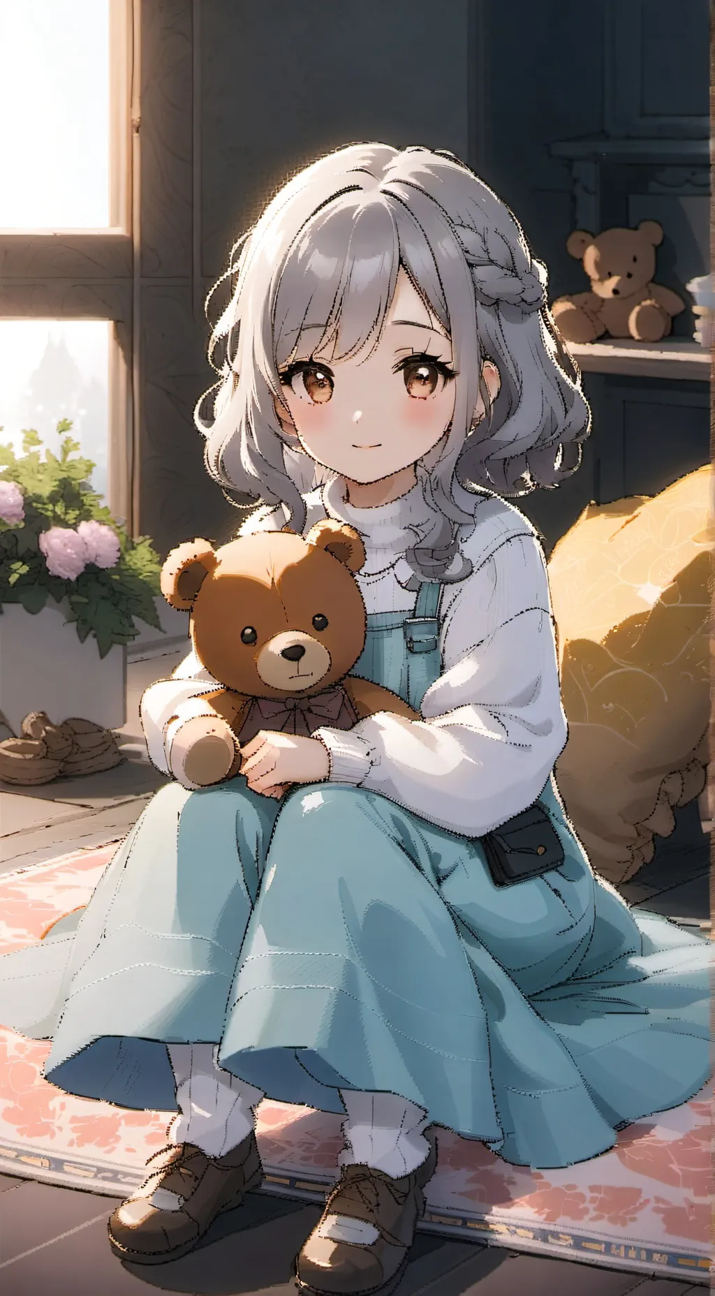 ai character: 🍯🎀Elise 🧸 background